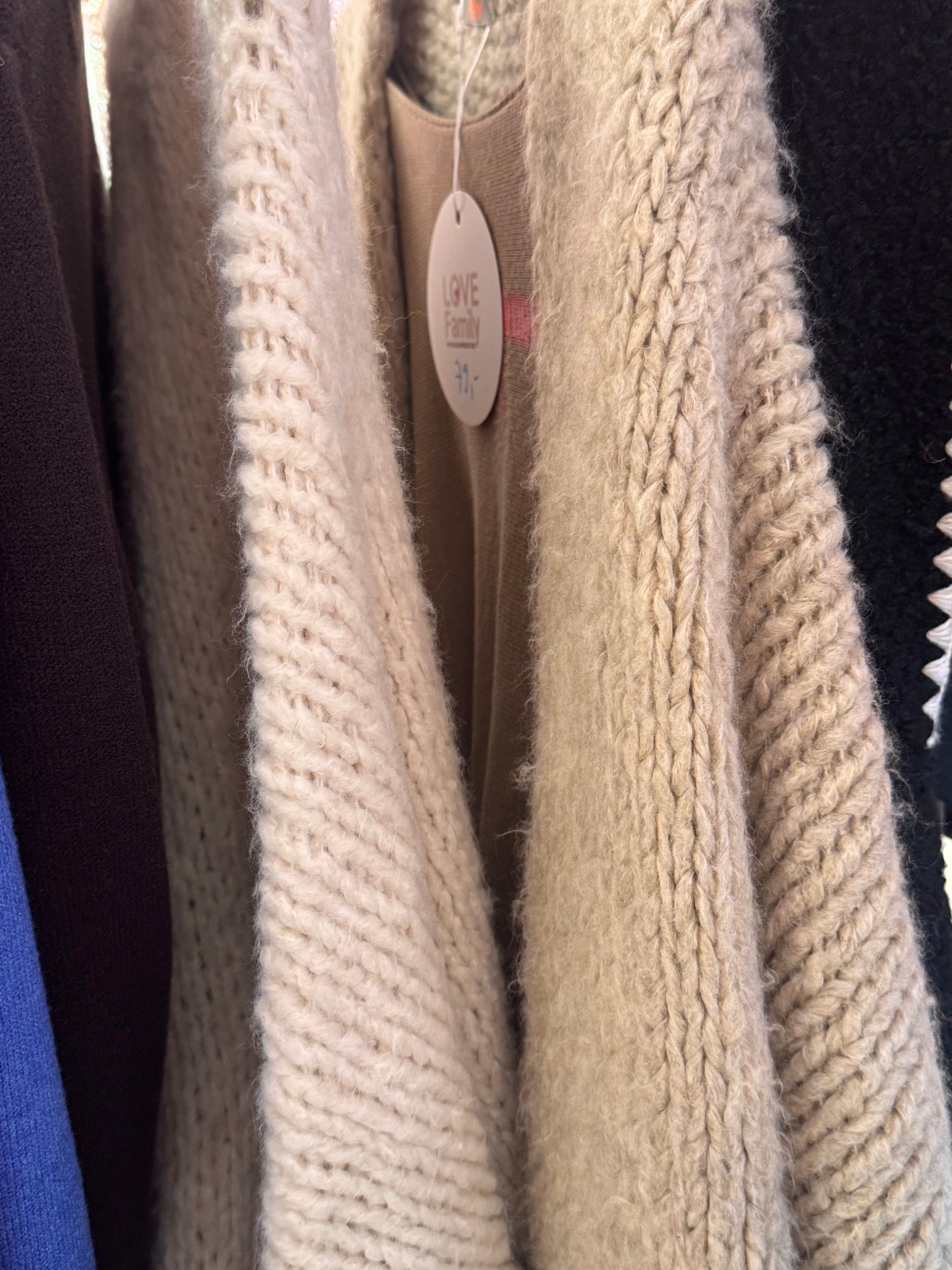 Oversize Strickjacke Cardigan