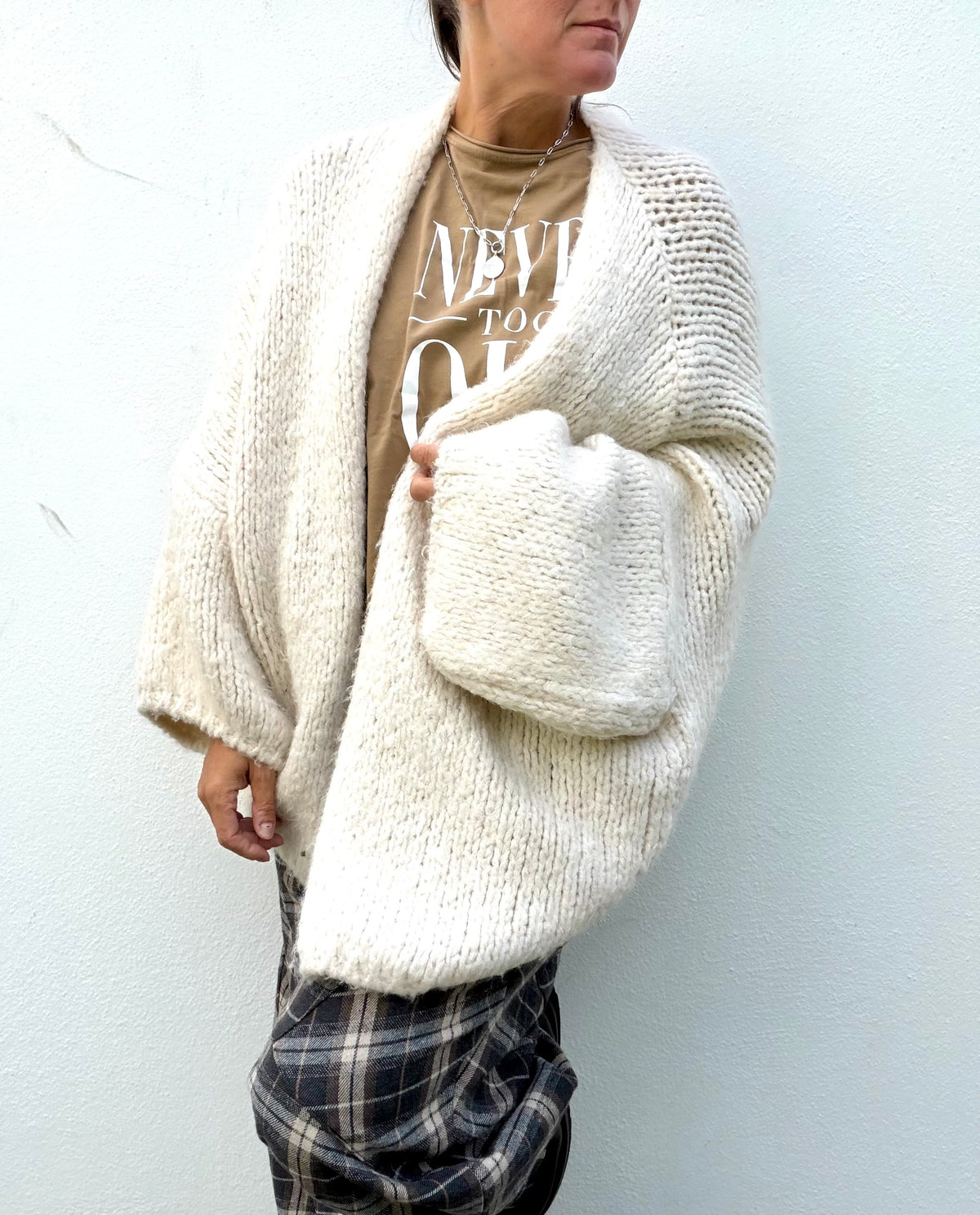 Oversize Strickjacke Cardigan