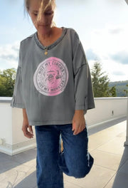 Oversize Shirt Not my Circus Not my Monkeys