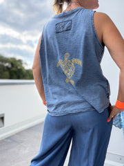 Oversize TOP Meeresschildkröte