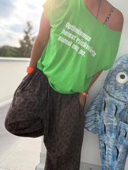 T-Shirt Optimismus heisst rückwärts Sumsi mit Po