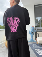 Sweatjacke offener Cardigan butterweich PoWER Elefant