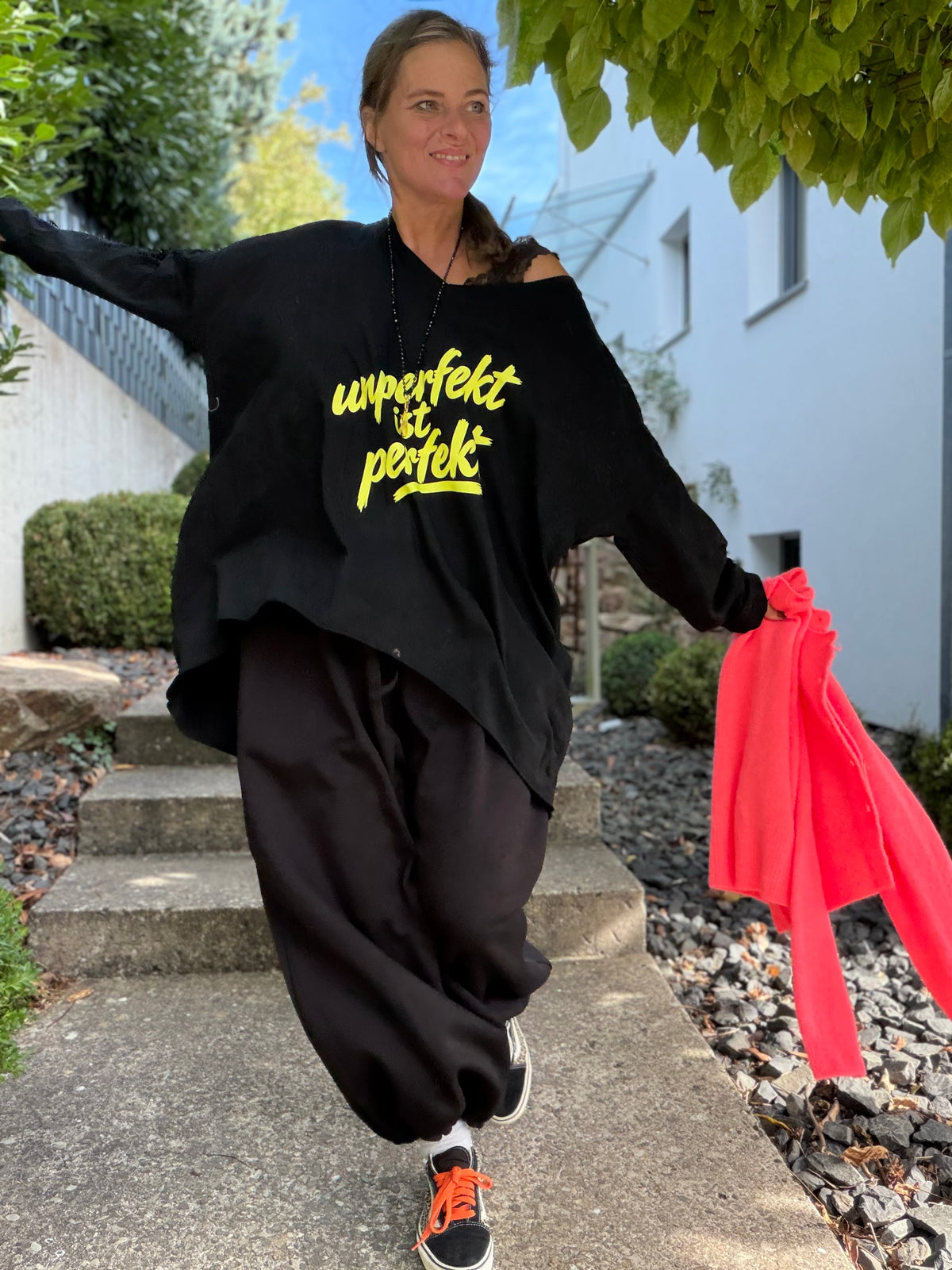 unperfekt ist perfekt BIGSIZE Shirt Longsleeve