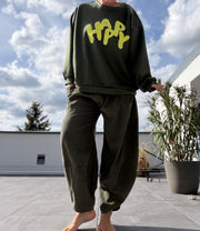 Oversize Sweatshirt HAPPY