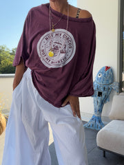 Oversize Shirt Not my Monkeys Not my Circus