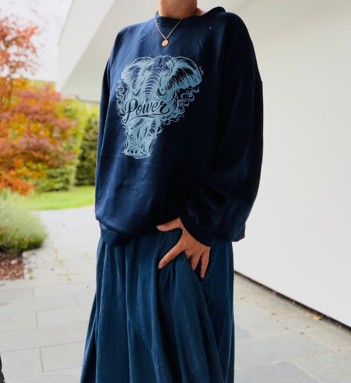 Oversize Sweatshirt Elefant POWER