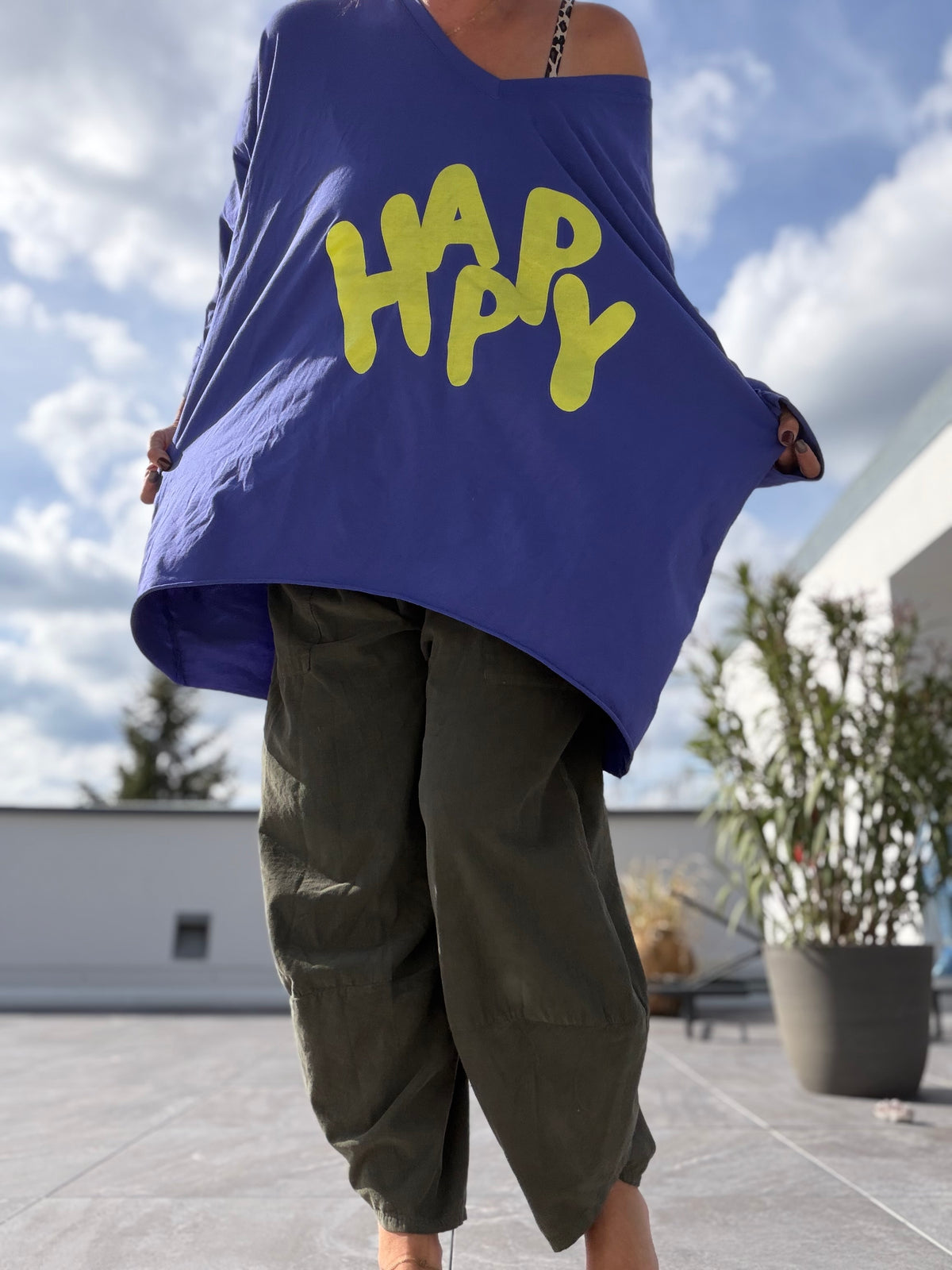 HAPPY BIGSIZE Shirt long