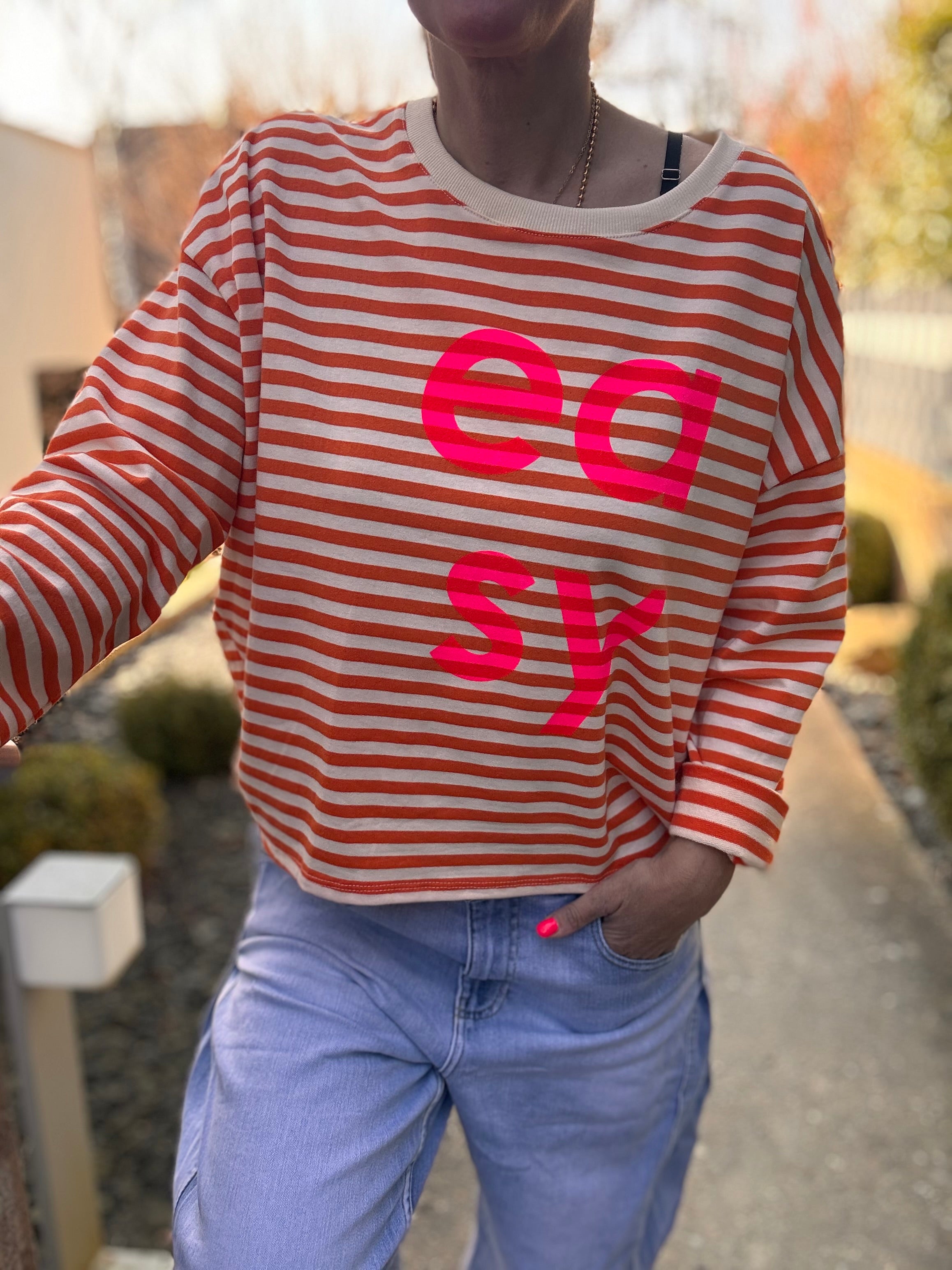 Streifenshirt easy