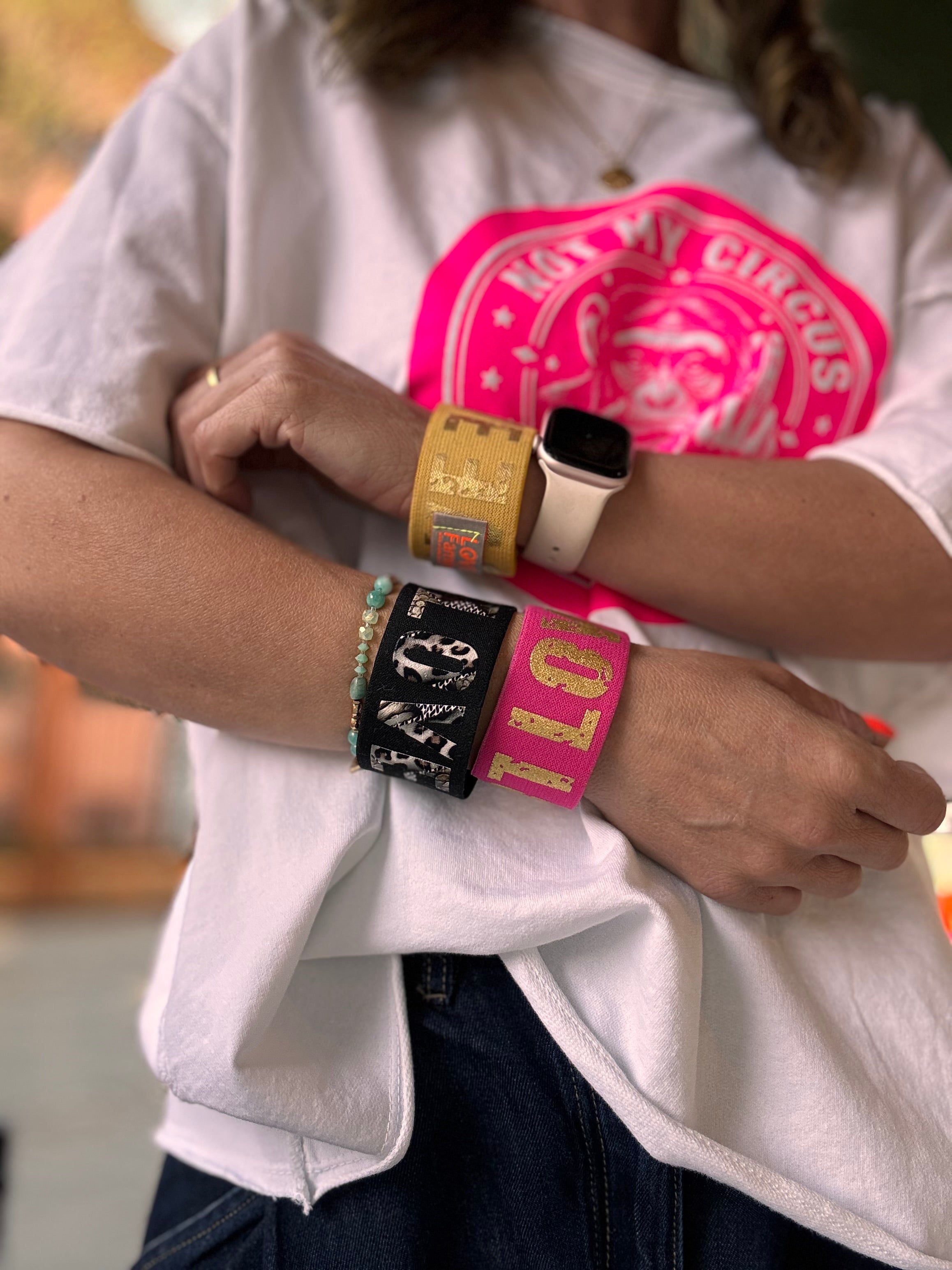 Elastisches Armband LOVE