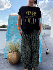 T-Shirt NEVER TOO OLD