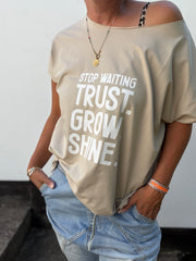 T-Shirt TRUST GROW SHINE