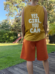 Oversize TOP Yes Girl you can