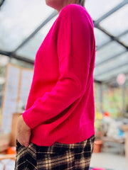 Oversize Strickpullover GO WITH THE FLOW