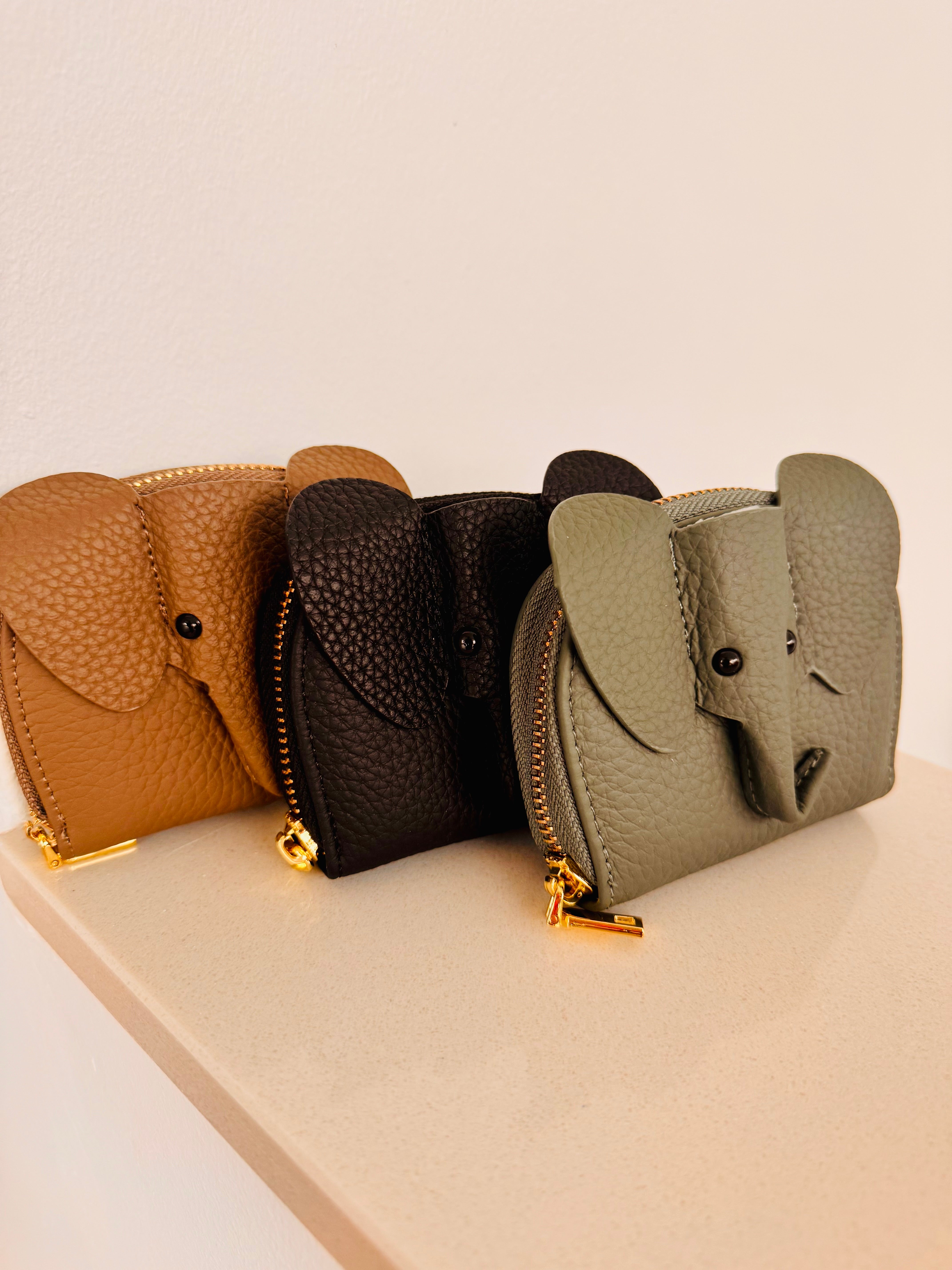 Portemonnaie Fächer Elefant
