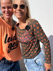 Cashmere top Punkte, 3 Farben