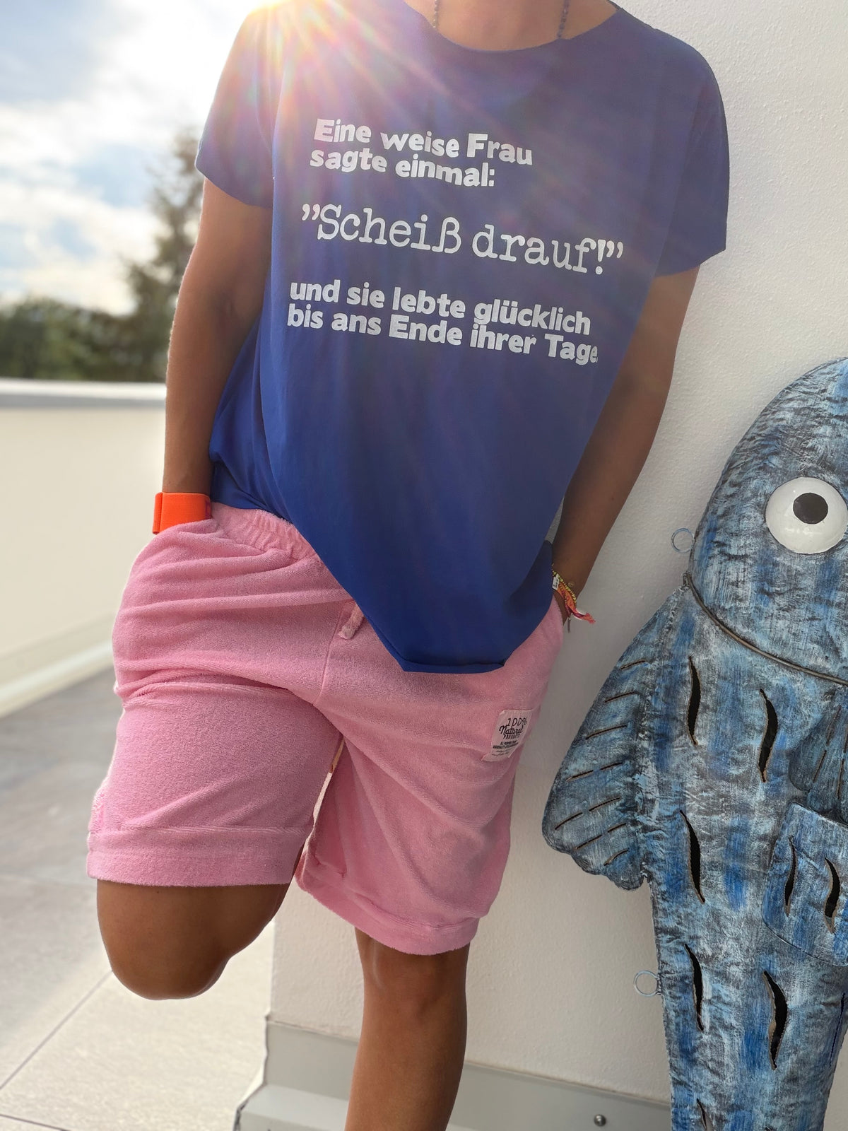 T-Shirt scheiß drauf
