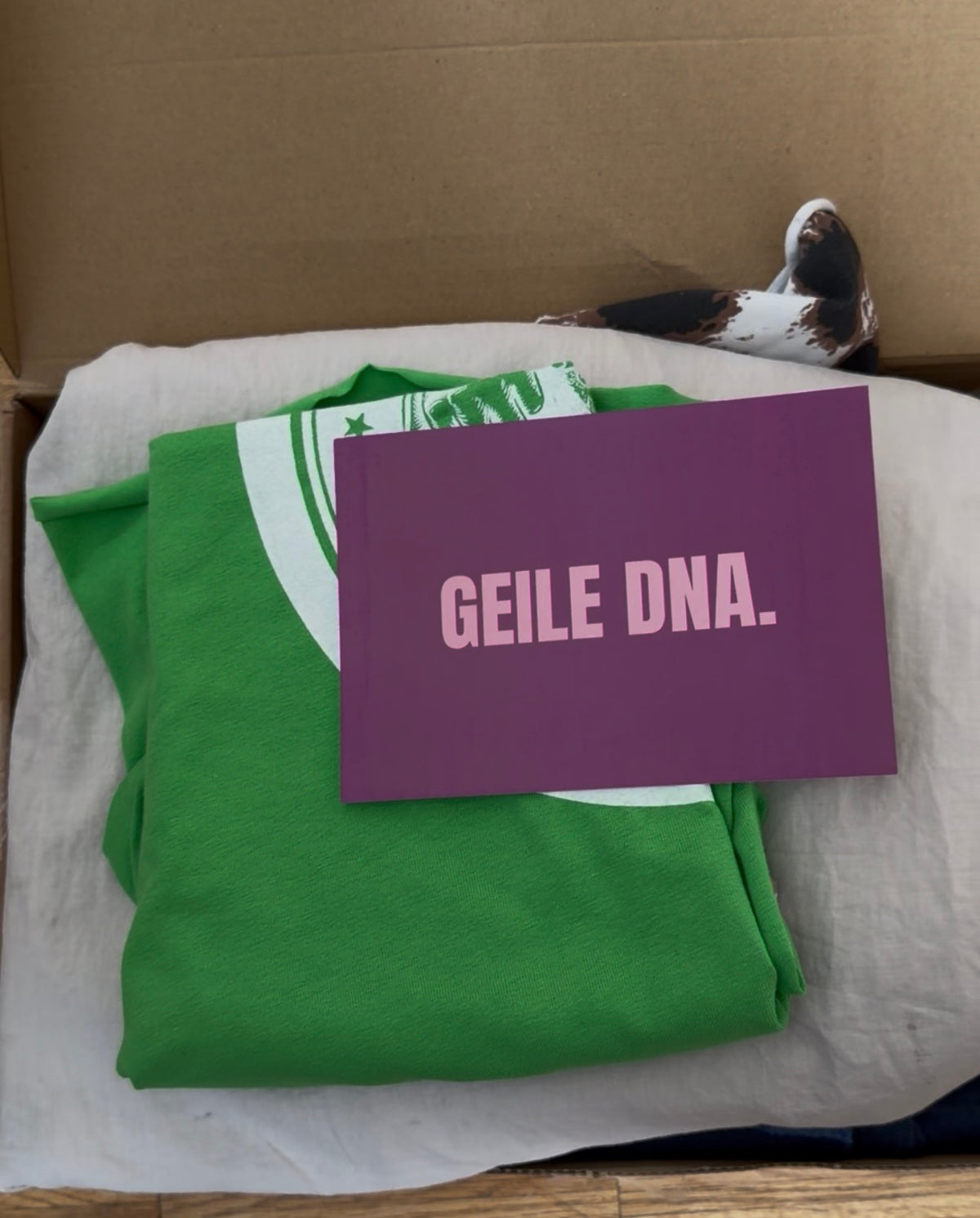 Postkarte GEILE DNA