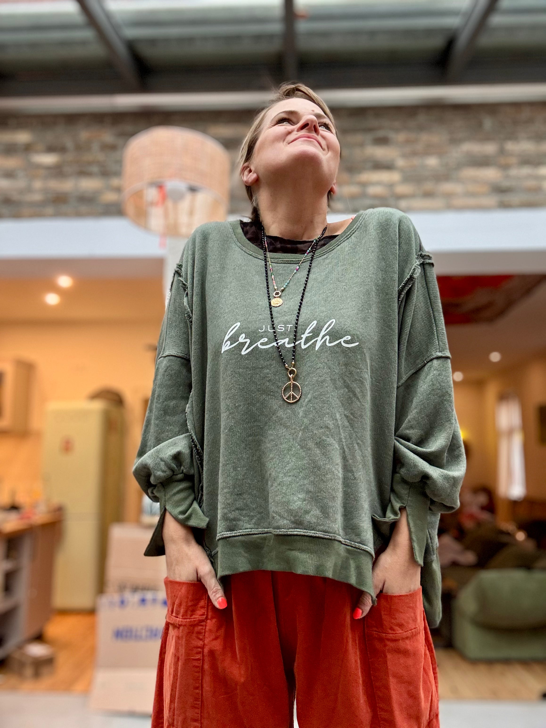 Lieblings Sweatshirt just breathe