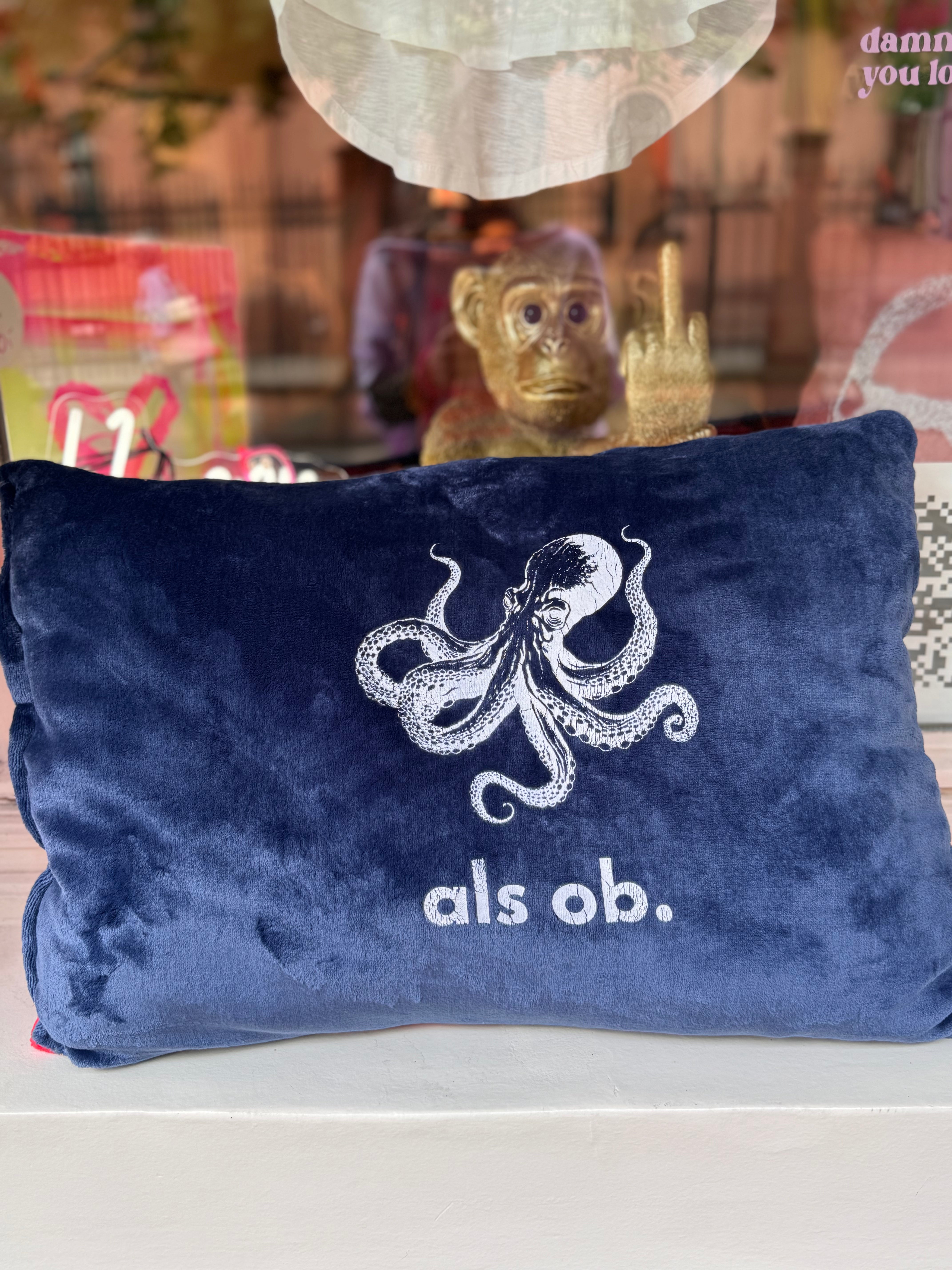 Kissen Oktopus als ob.