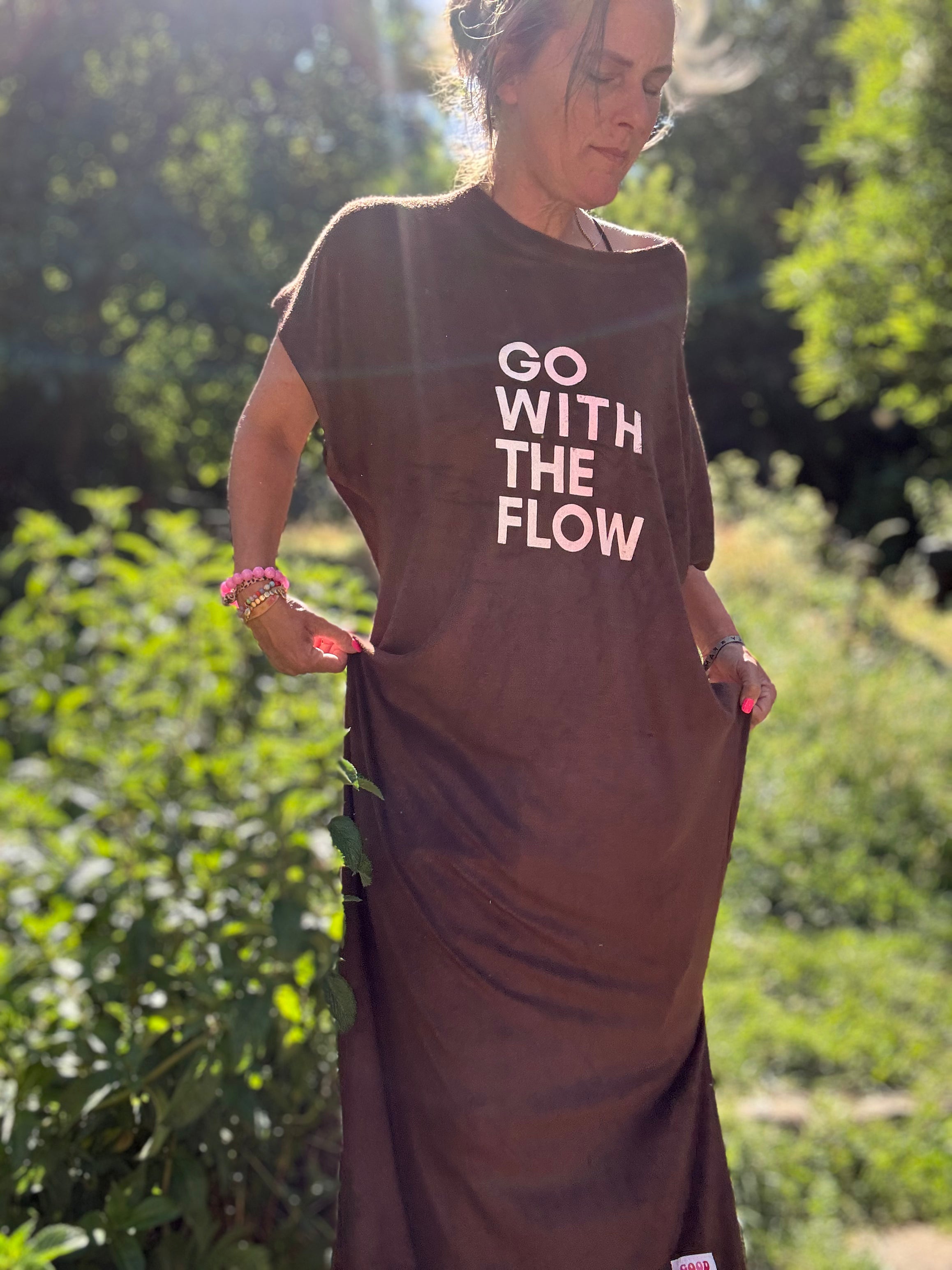 Frotteekleid go with the flow