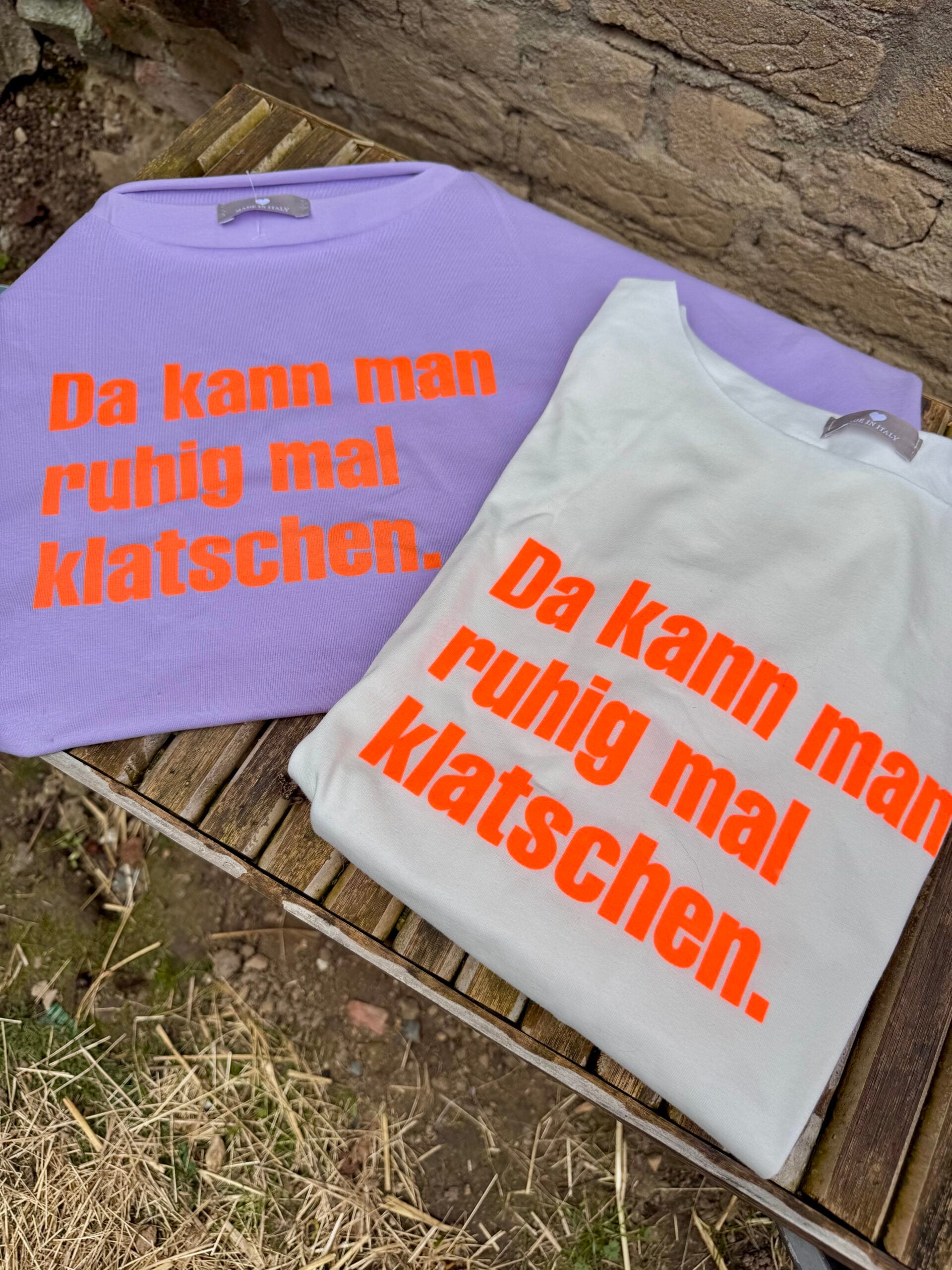 T-Shirt Da kann man ruhig mal klatschen
