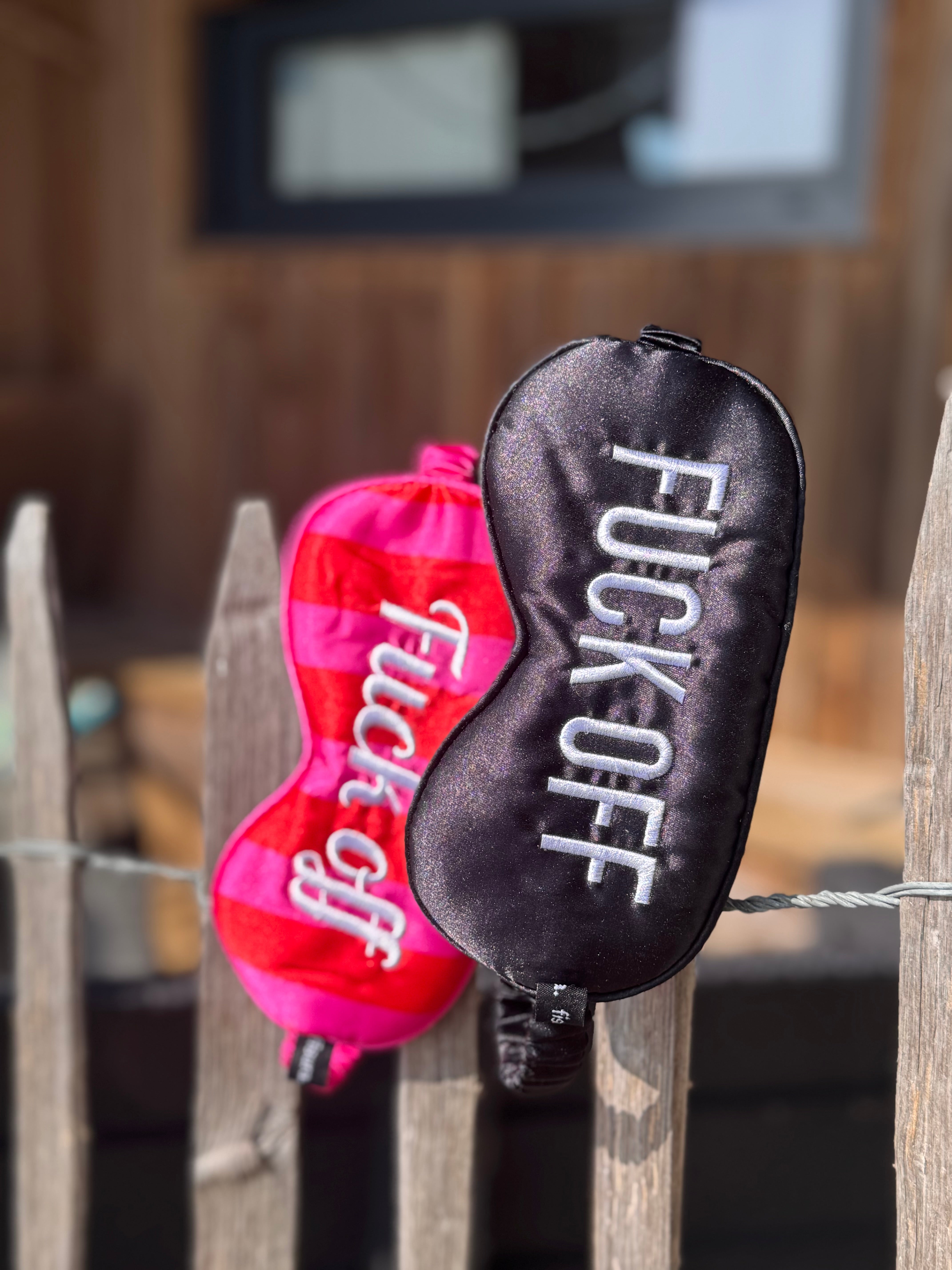 Schlafmaske FUCK OFF