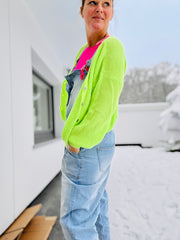 Strickjacke Cardigan Alpaca, viele Farben