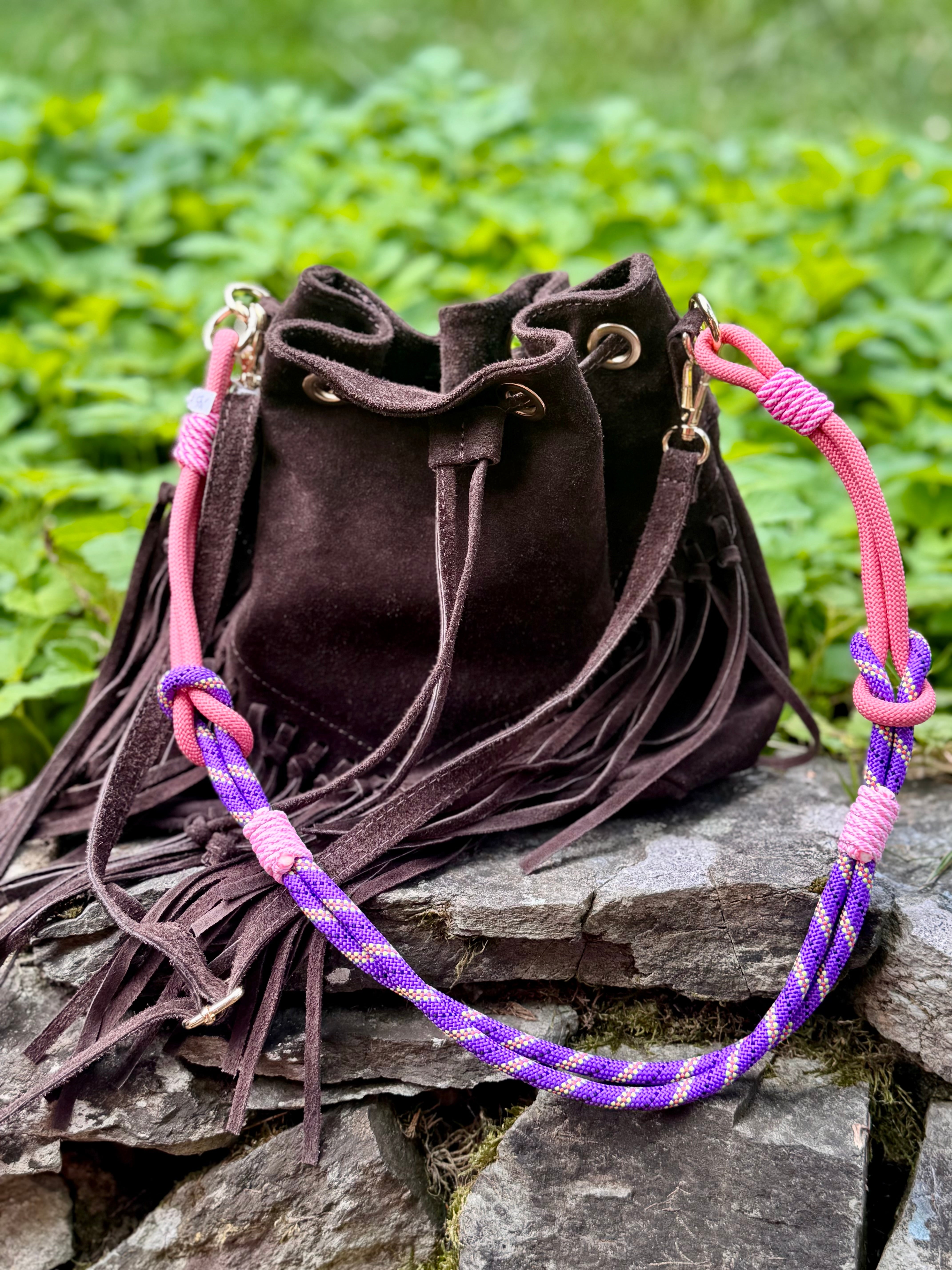 Hippie Beutel Wildleder