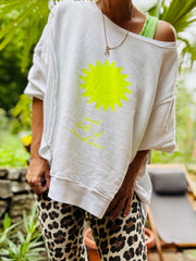 Lieblings Sweatshirt soul full of sunshine