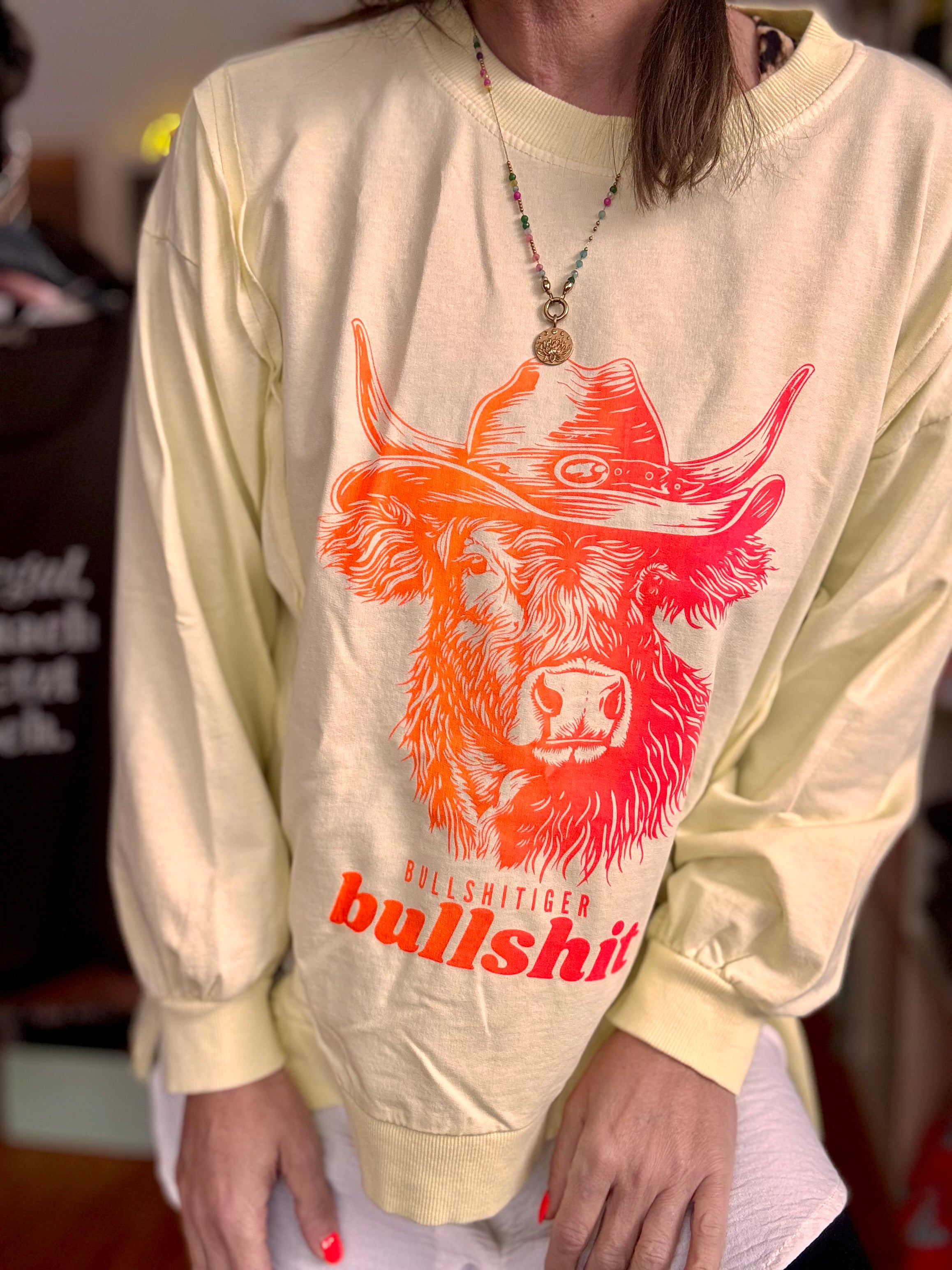 Sweatshirt bullshitiger Bullshit