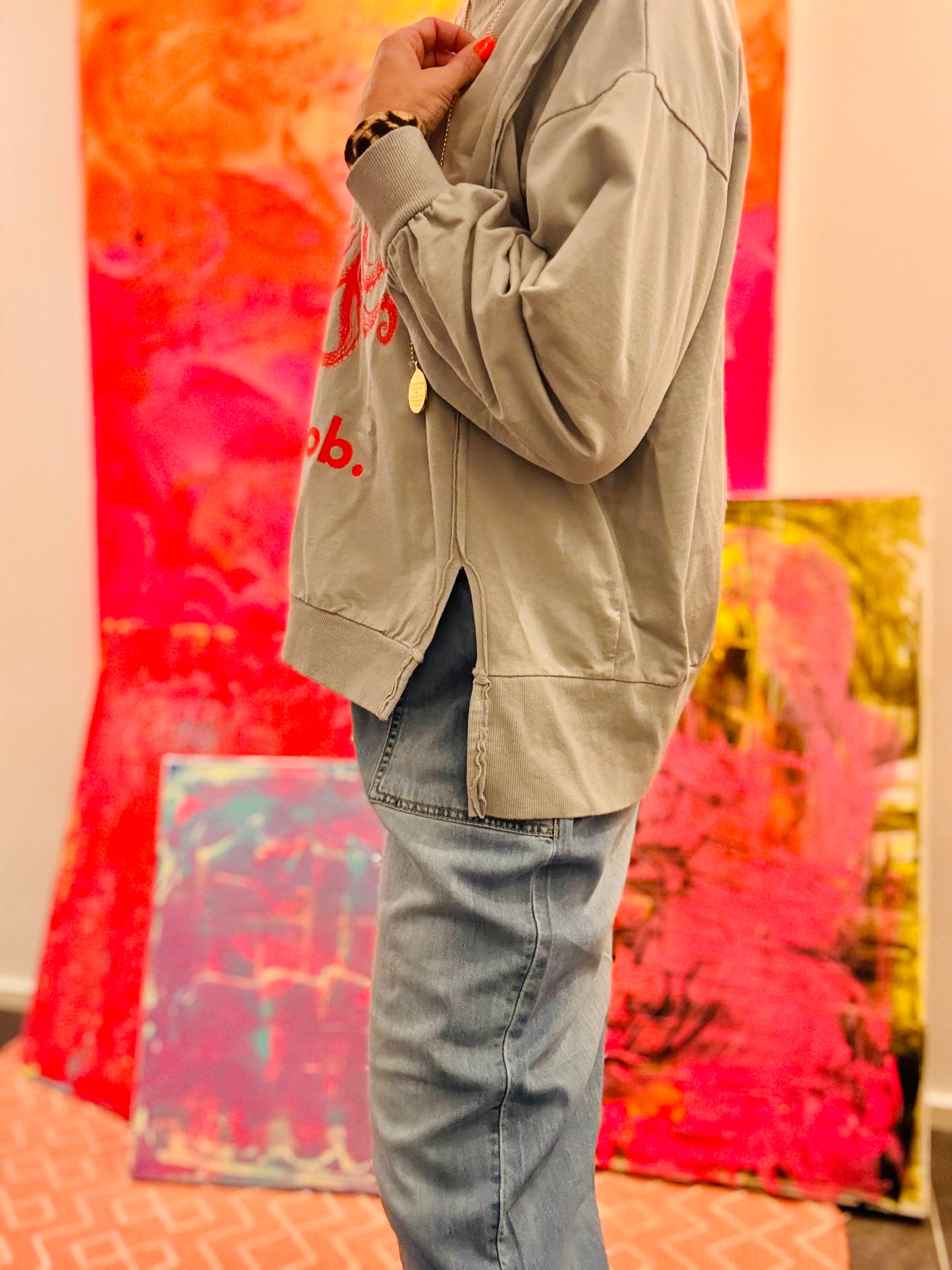 Sweatshirt als ob Oktopus