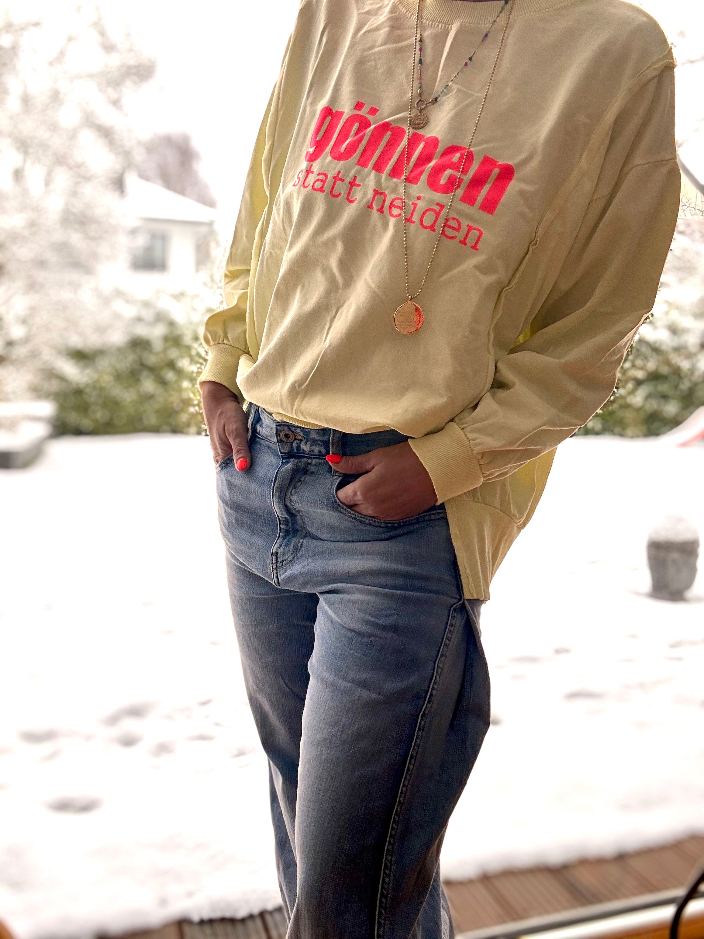 Sweatshirt GÖNNEN statt NEIDEN