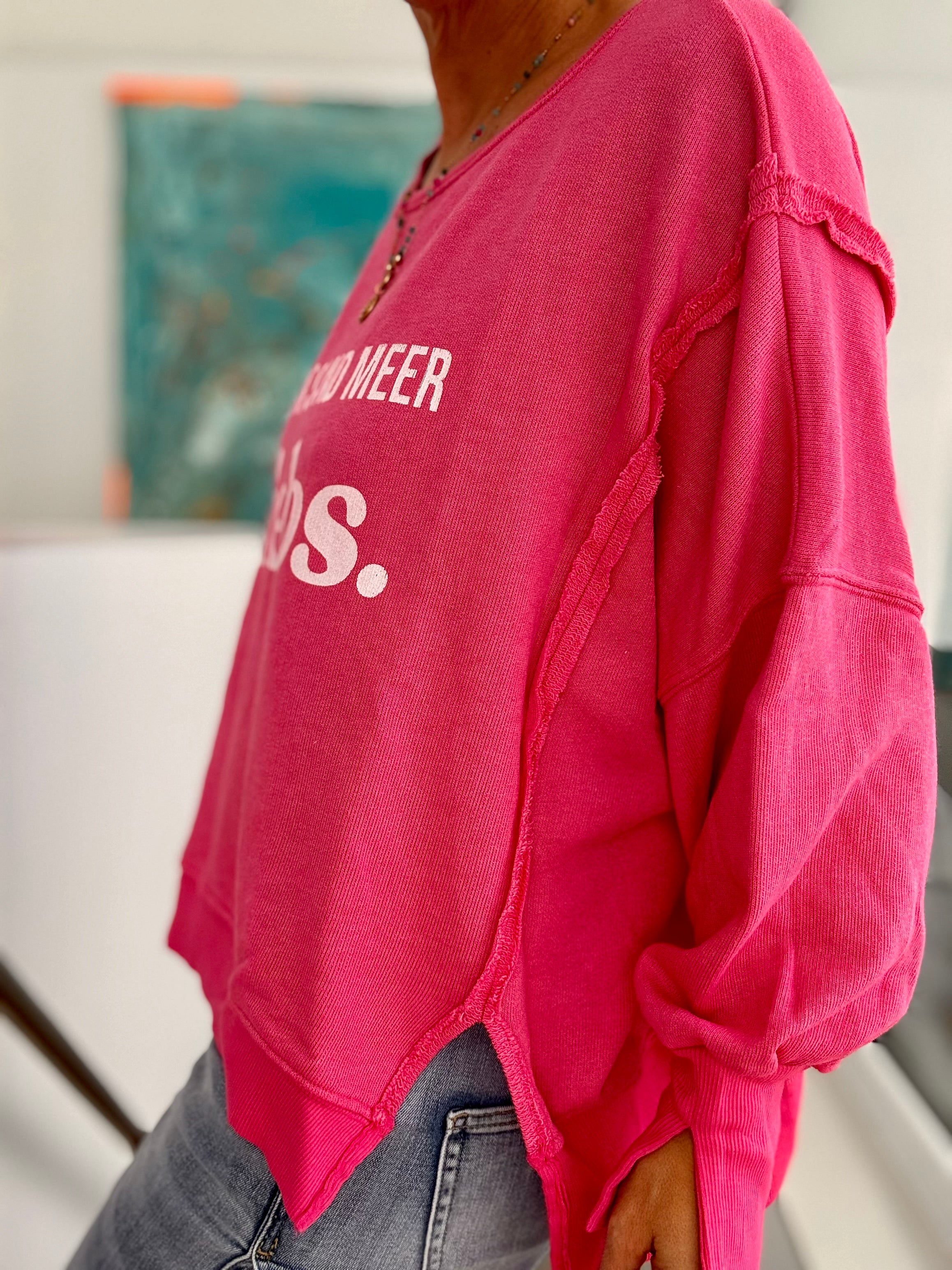 Lieblings Sweatshirt Sonne Sand Meer liebs