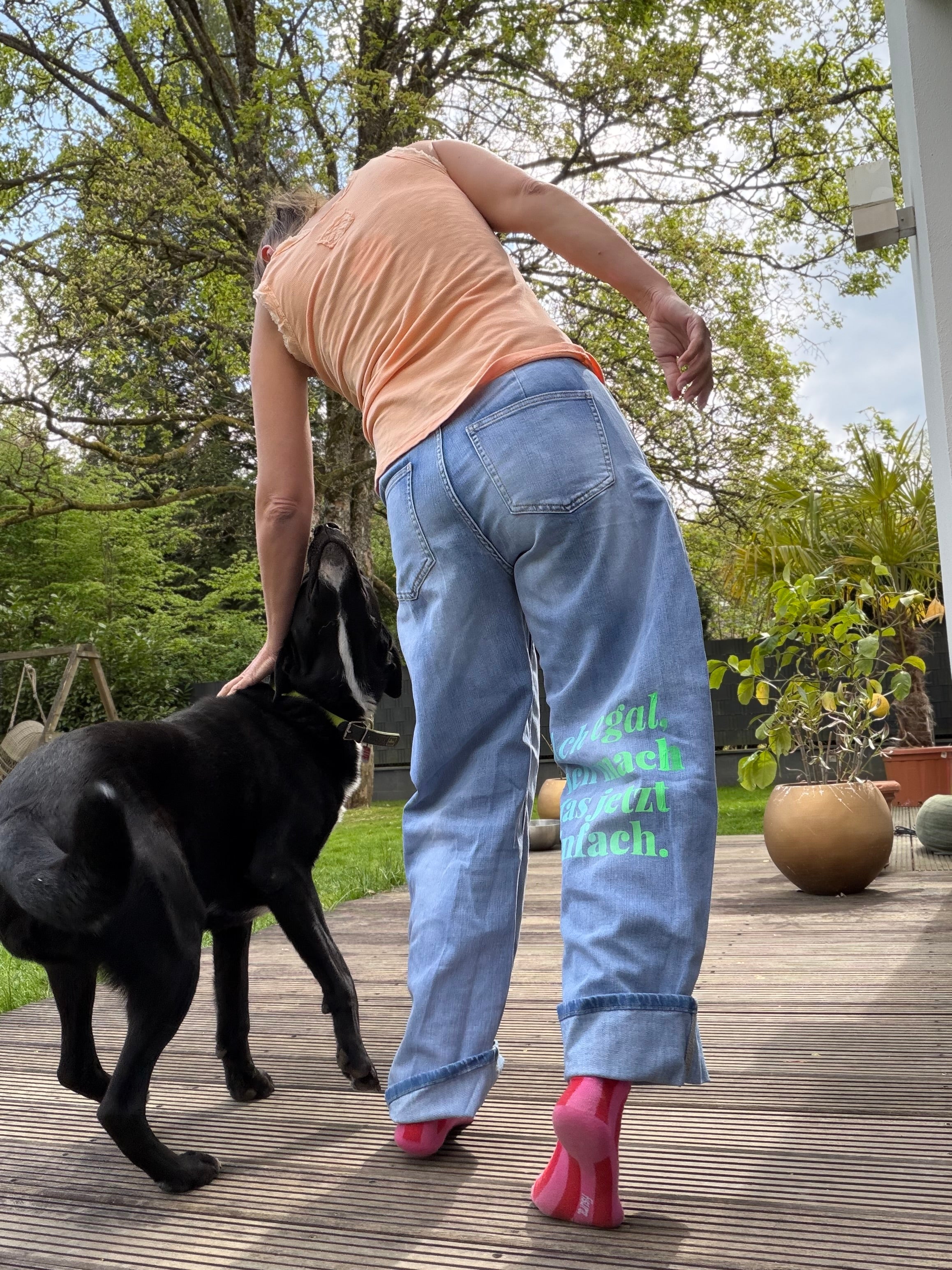 SUNSHINE Jeans Ach egal ich mach das jetzt einfach