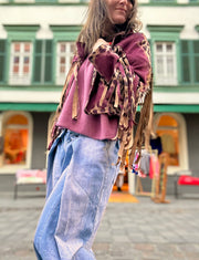 Leo Cowgirl Jacke Blouson Fransenjacke