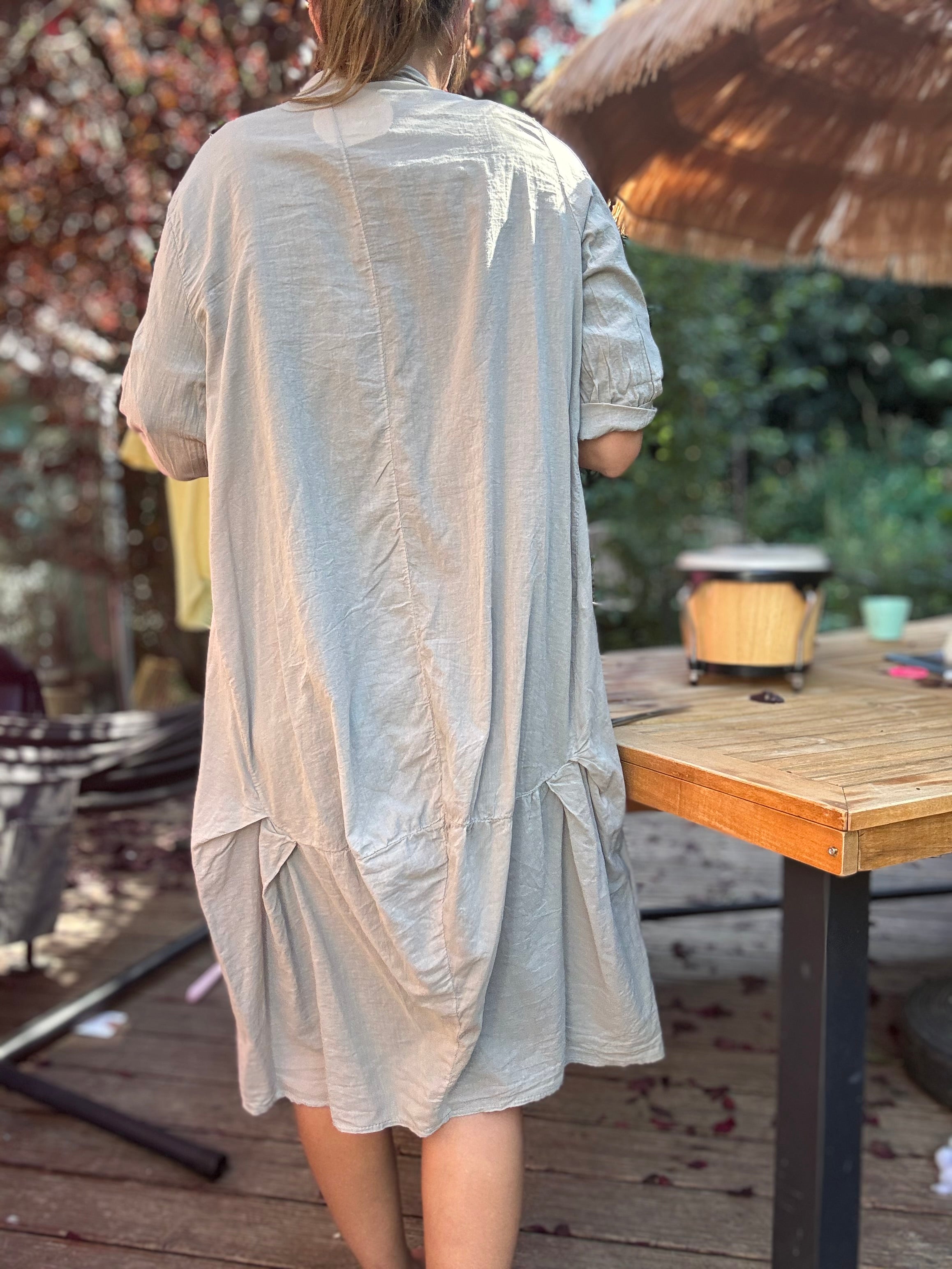 Hauchdünner Cardigan Gewand