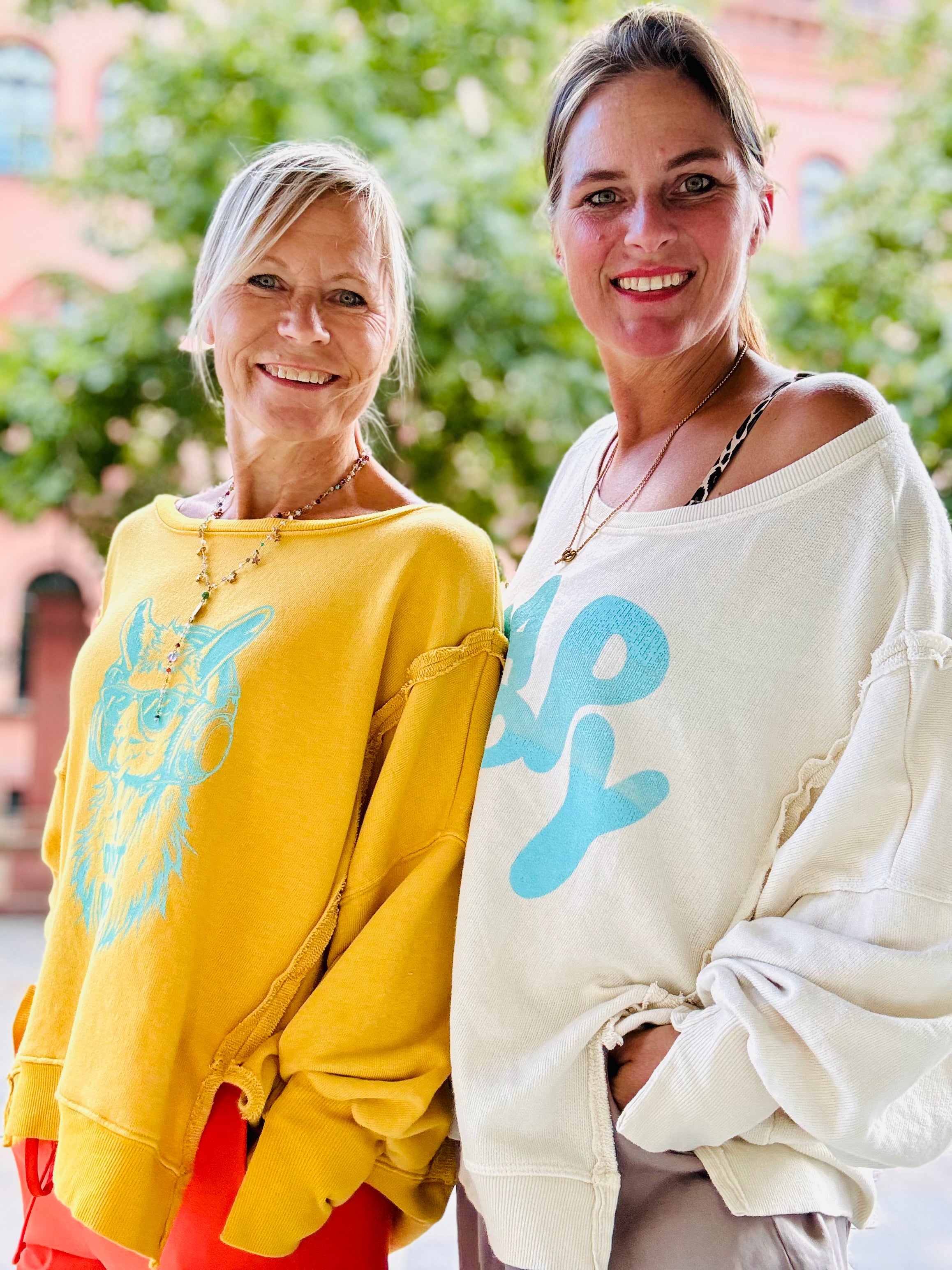Lieblings Sweatshirt happy