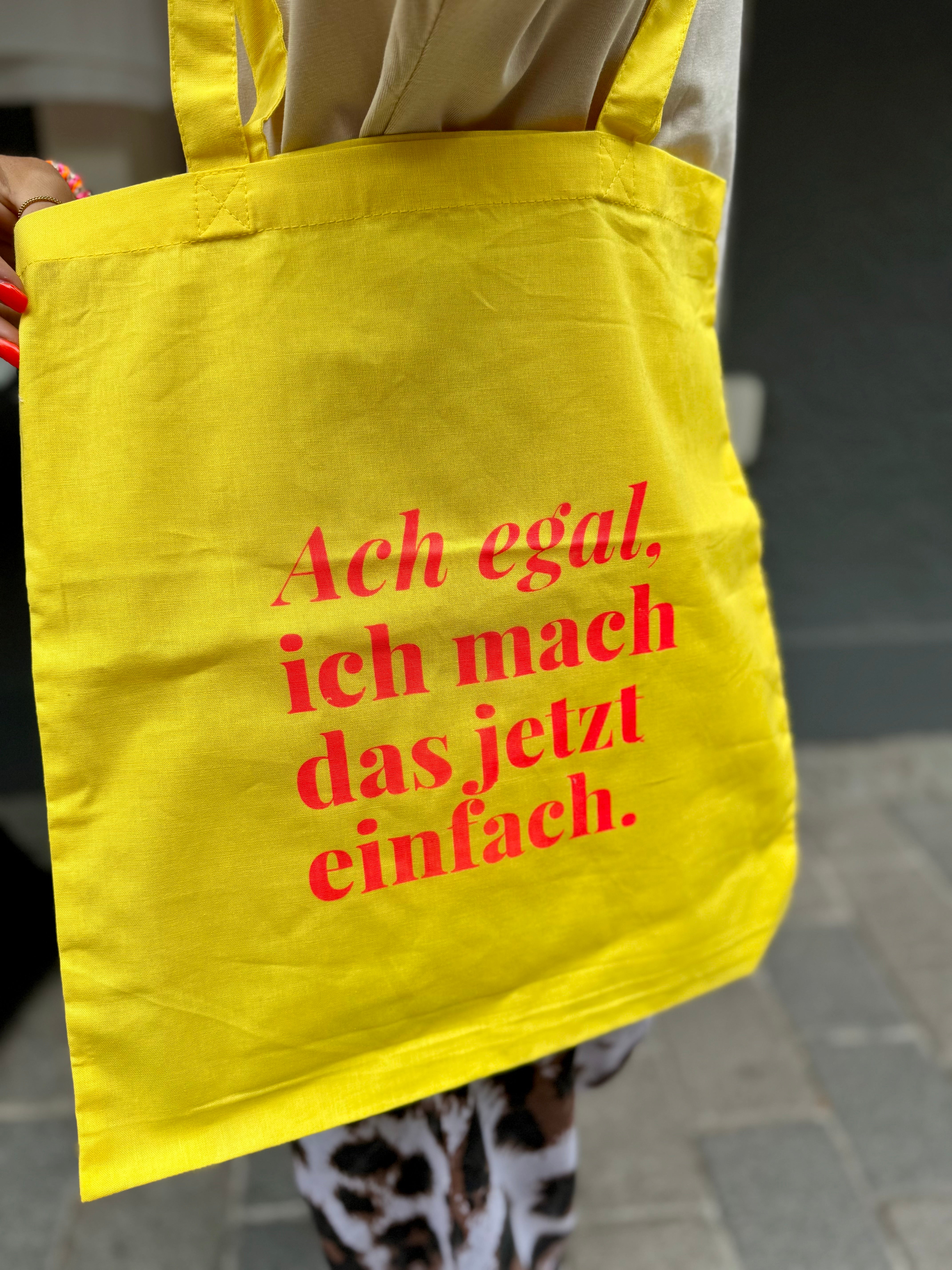 Stoffbeutel Ach egal, ich mach das jetzt einfach