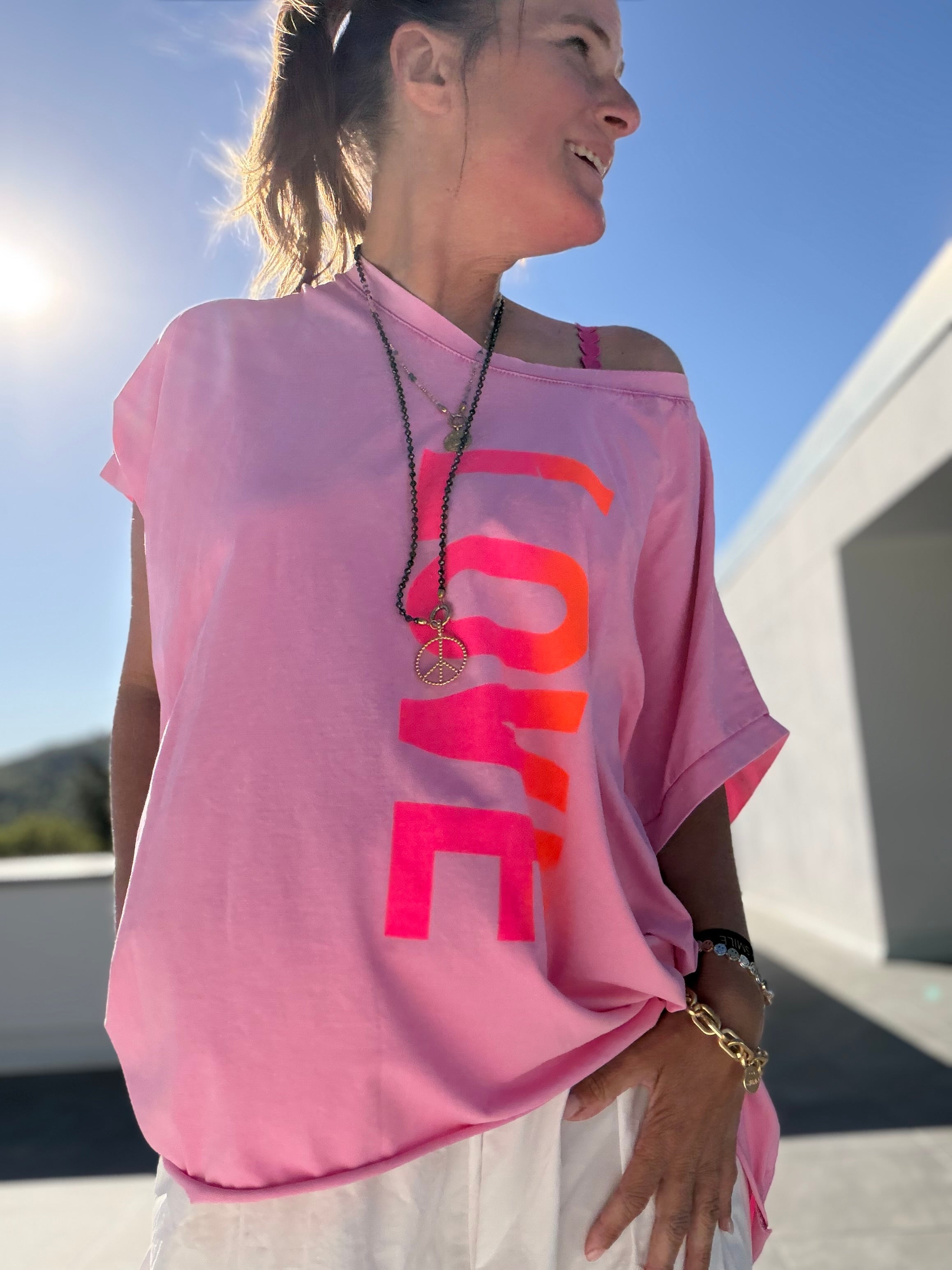 BIGSIZE T-Shirt LOVE, 2 Farben