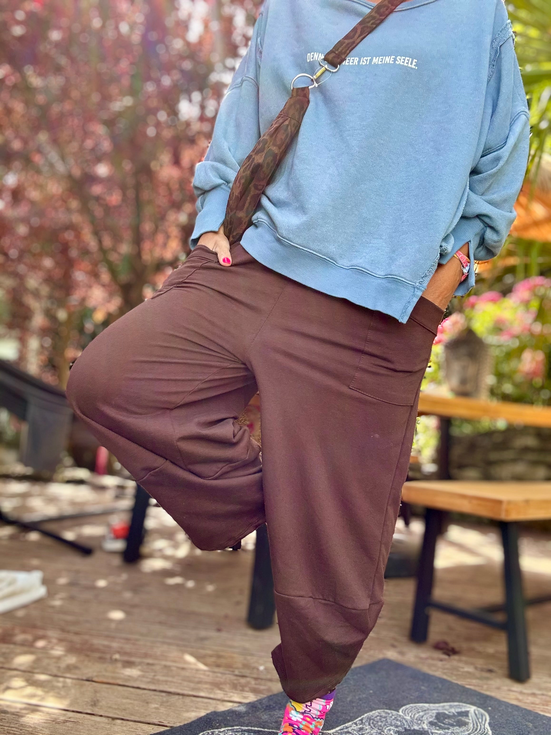 Joggerpant braun