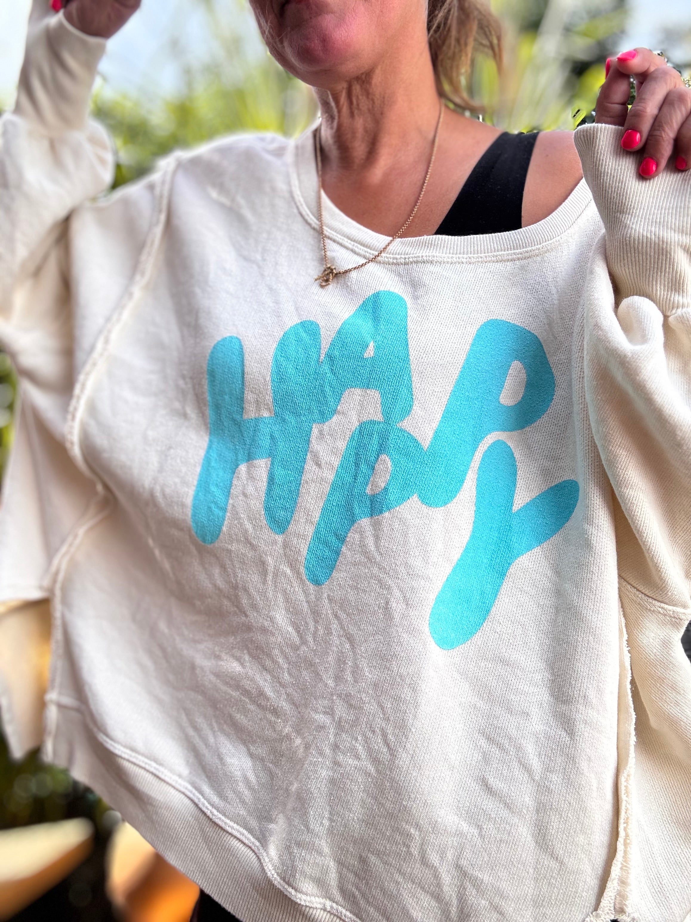 Lieblings Sweatshirt happy