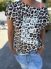 T-Shirt Leo Ich bin nicht die mit dem Problem