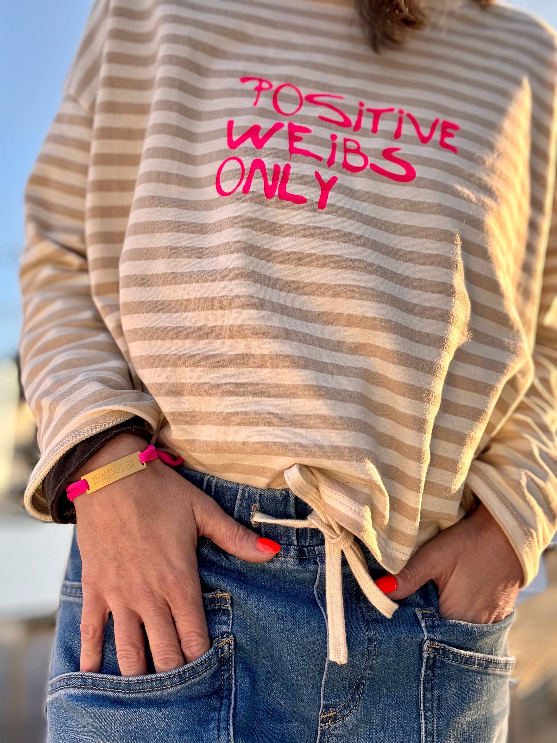 Streifenshirt positive weibs only