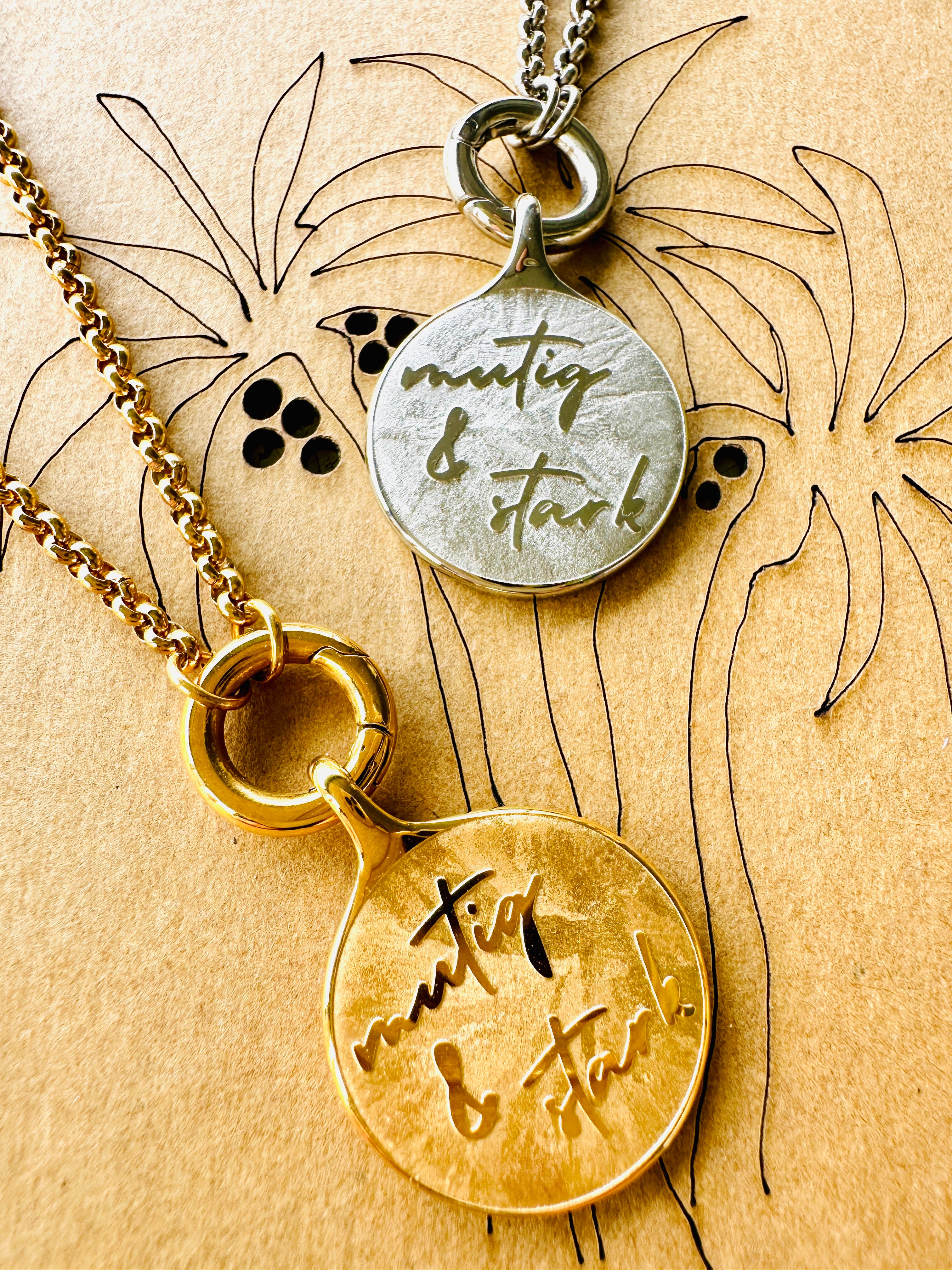 Kette „mutig & stark"
