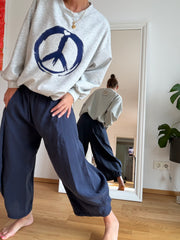 Wundervolles Crop Shirt Peace