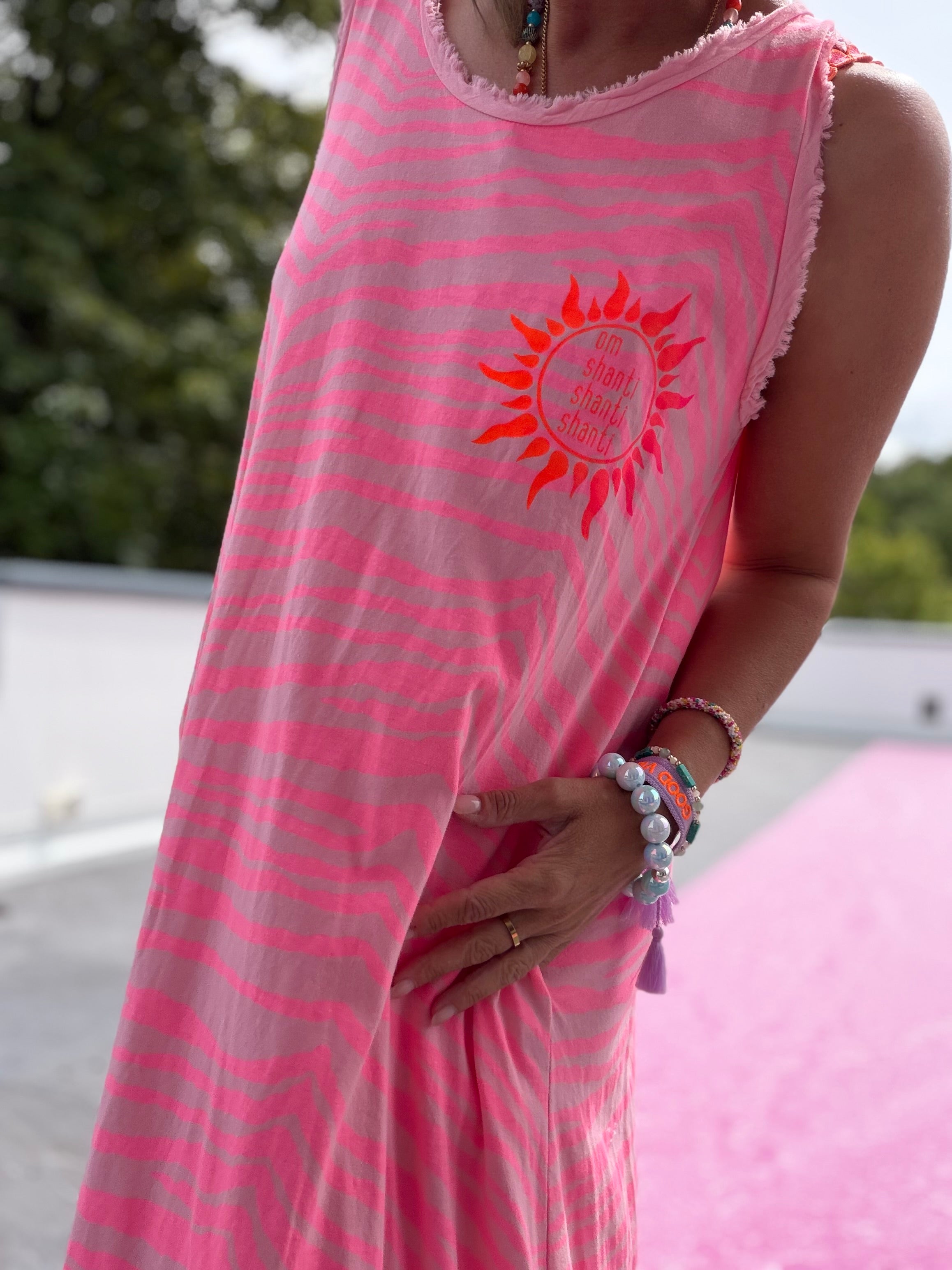 Onesize Kleid Zebra OM shanti shanti shanti