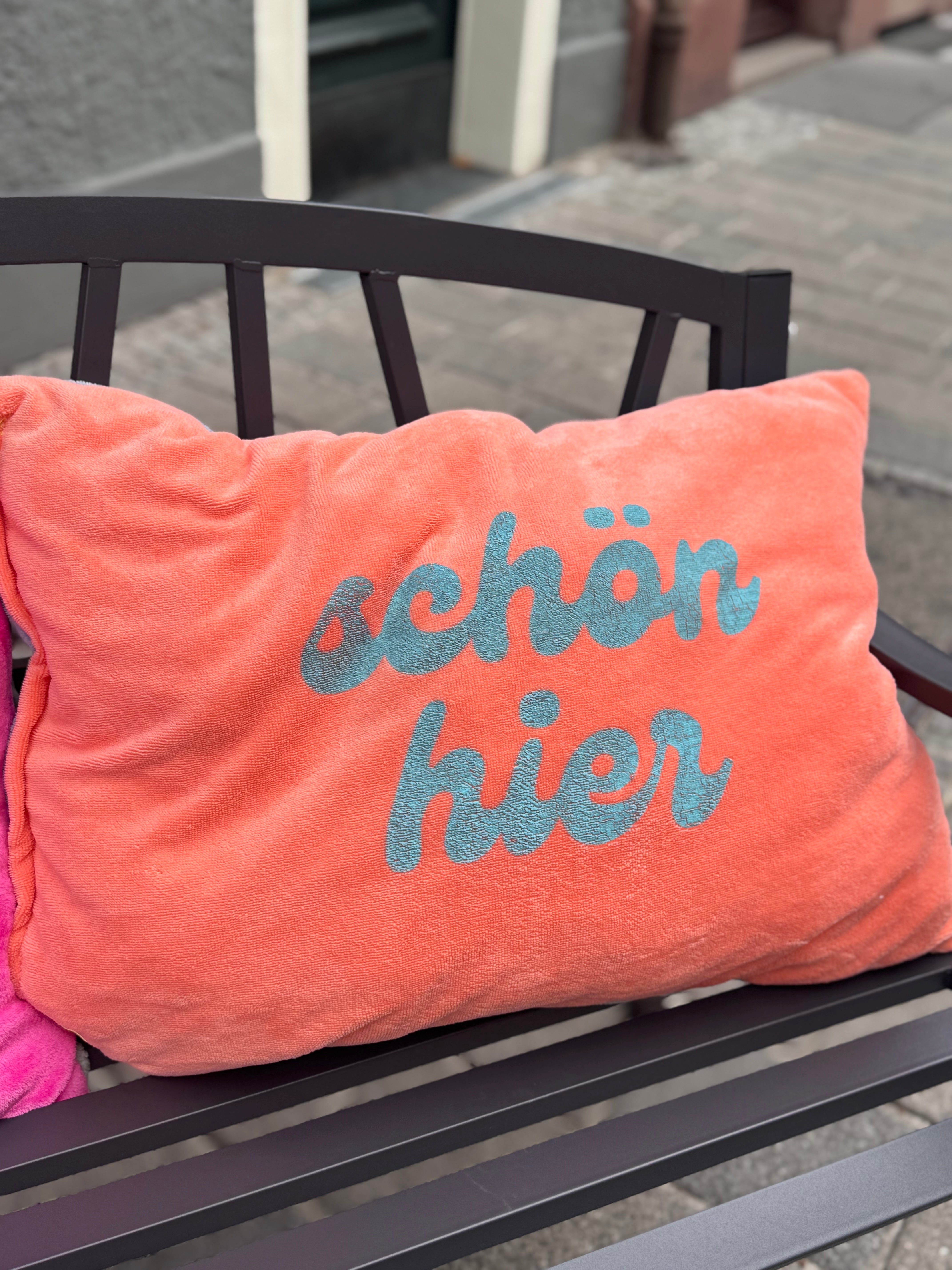 Kissen schön hier