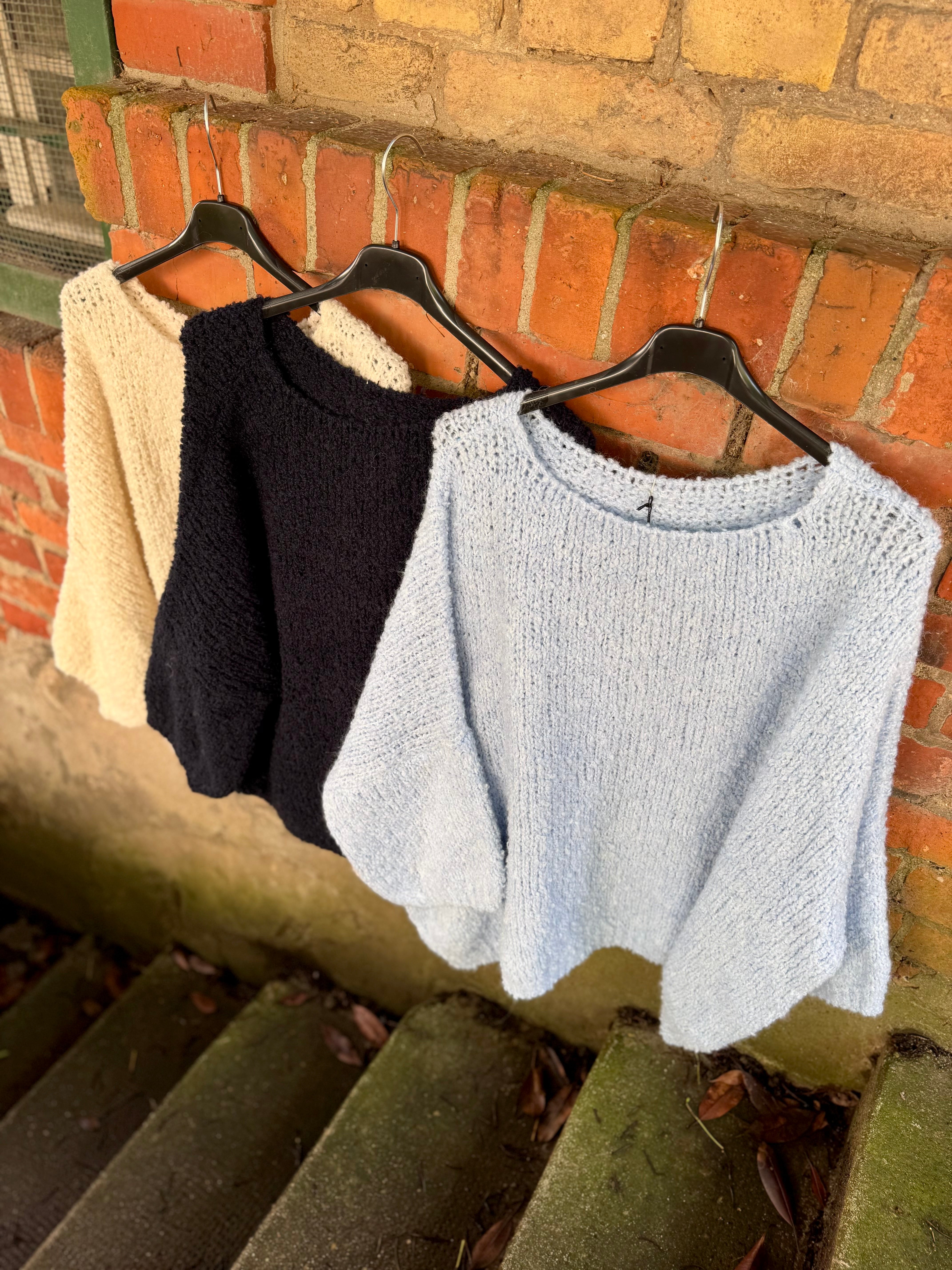 Oversize Strickpullover Alpaca