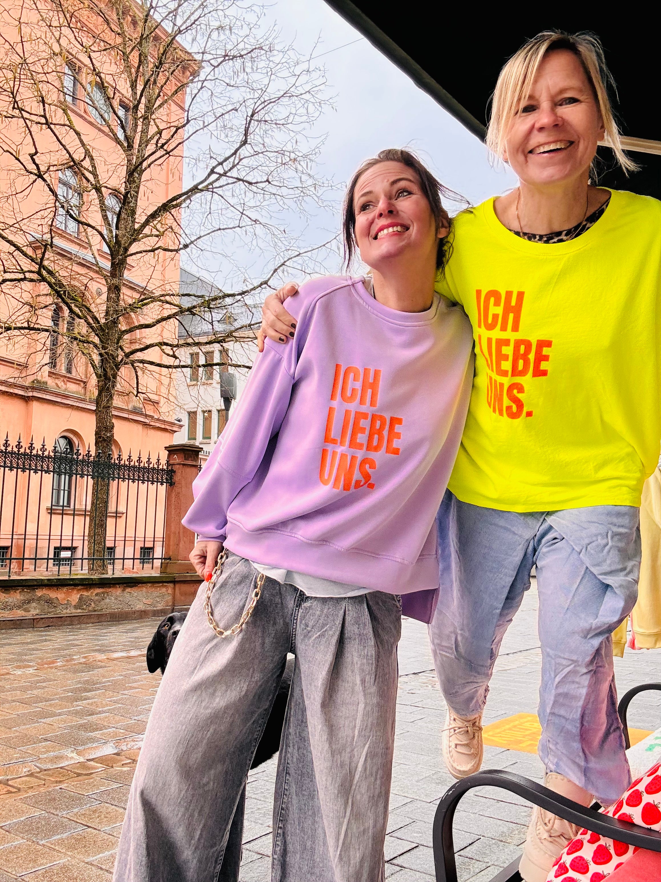 Wundervolles Sweatshirt ICH LIEBE UNS.