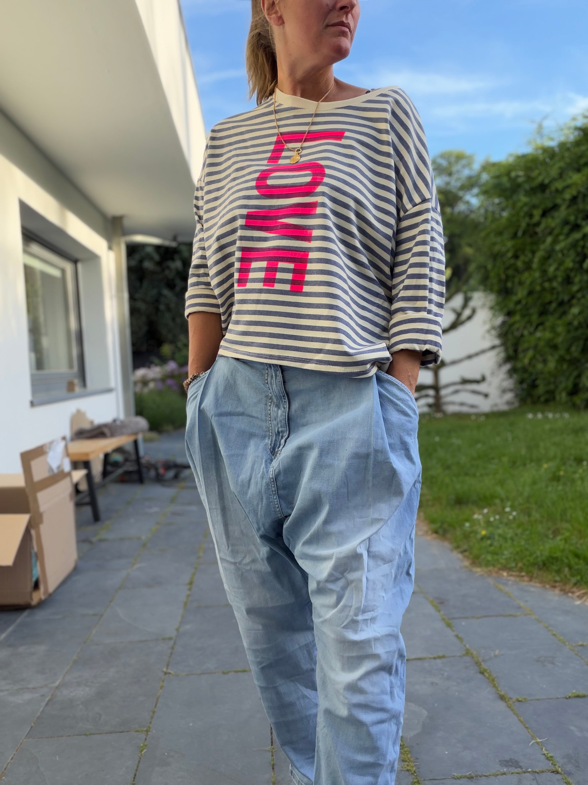 Streifenshirt LOVE